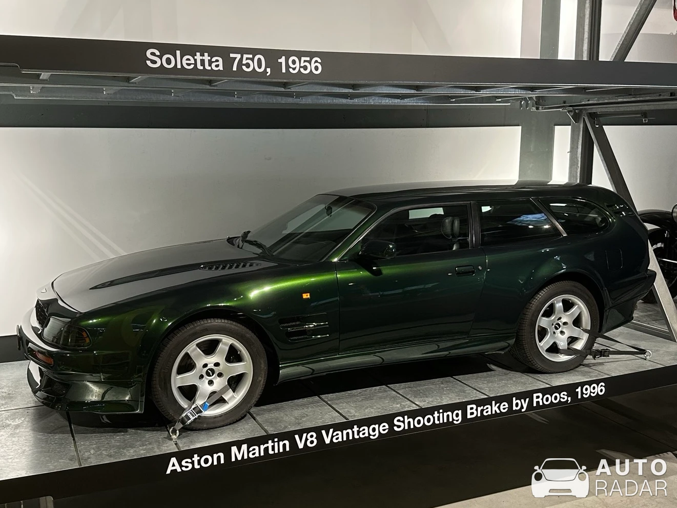 Aston Martin V8 Shooting Brake spotted in Luzern