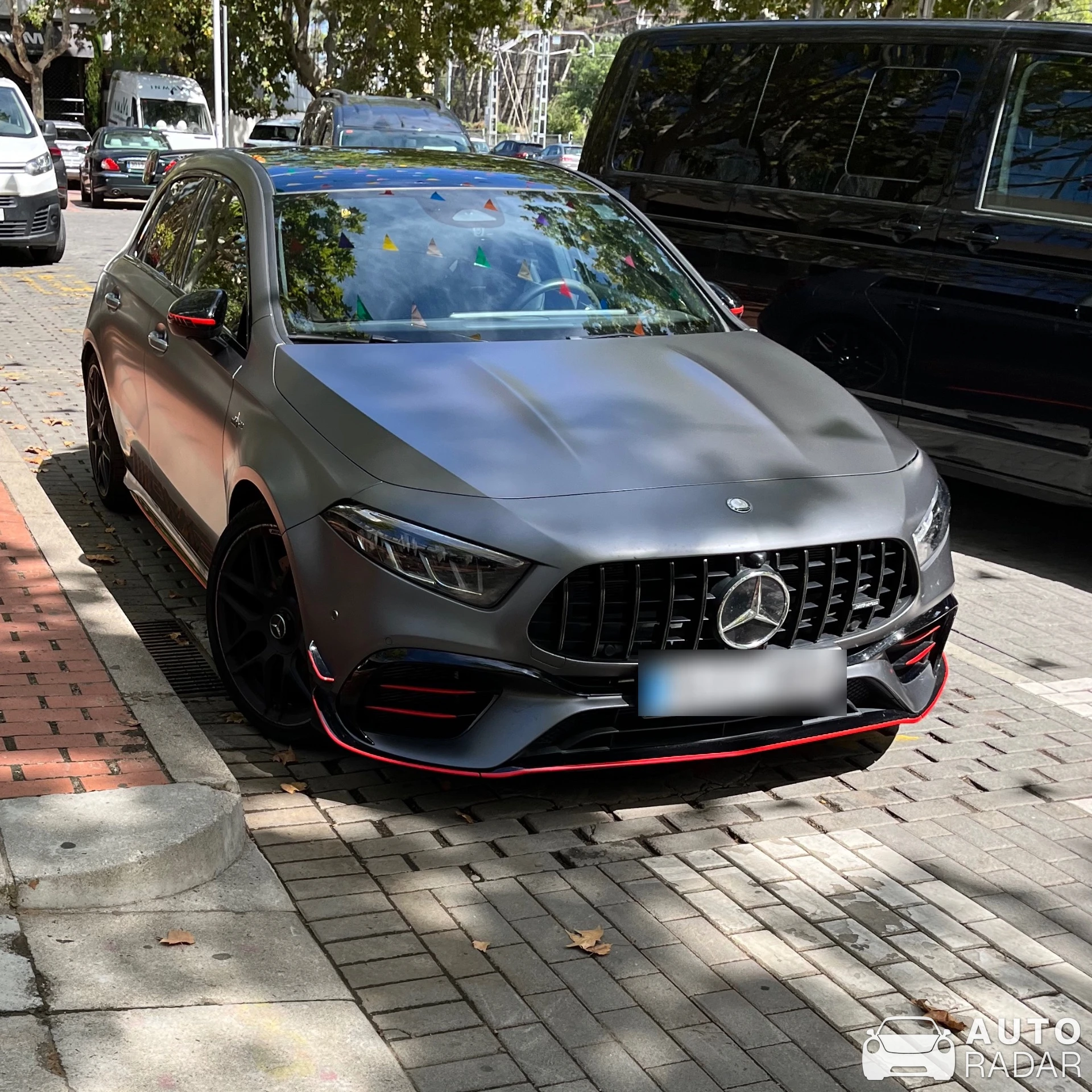 Mercedes-AMG A 45 S W177 2023 Street Style Edition spotted in Bellaterra, Spain