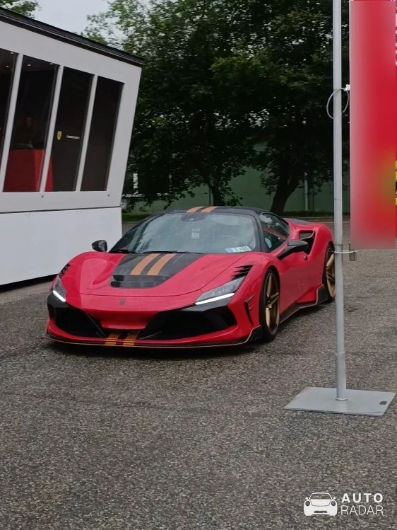 Ferrari Keyvany F8 835 SuperTributo spotted in Okres Brno-venkov, Czechia