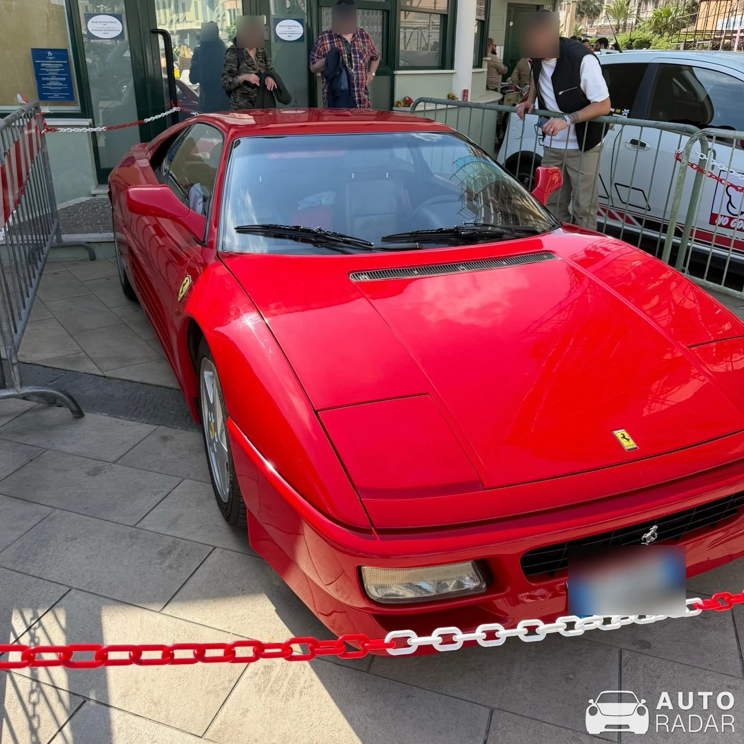 Ferrari F355 Berlinetta spotted in Genova