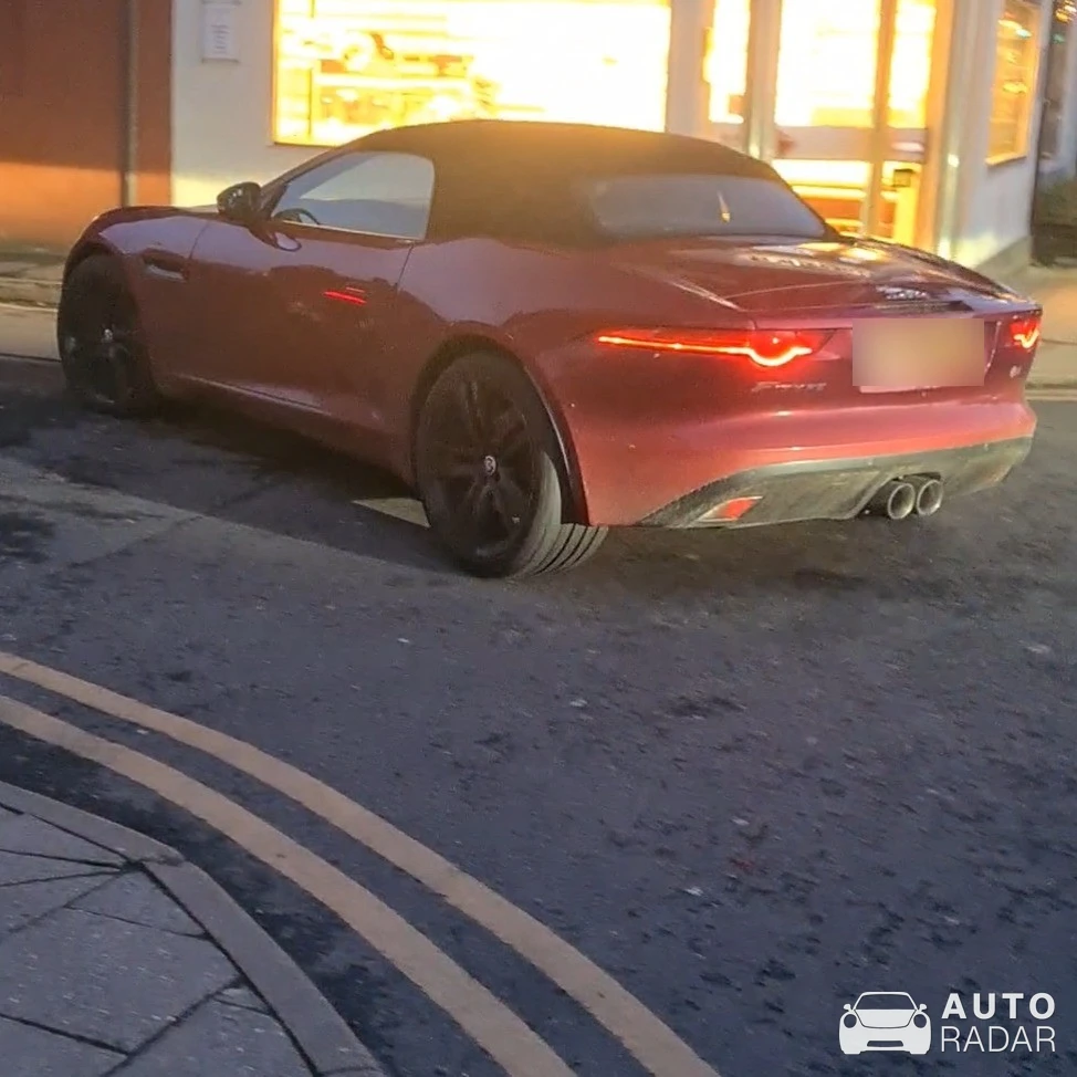 Jaguar F-Type P380 Convertible spotted in Alderley Edge, United Kingdom