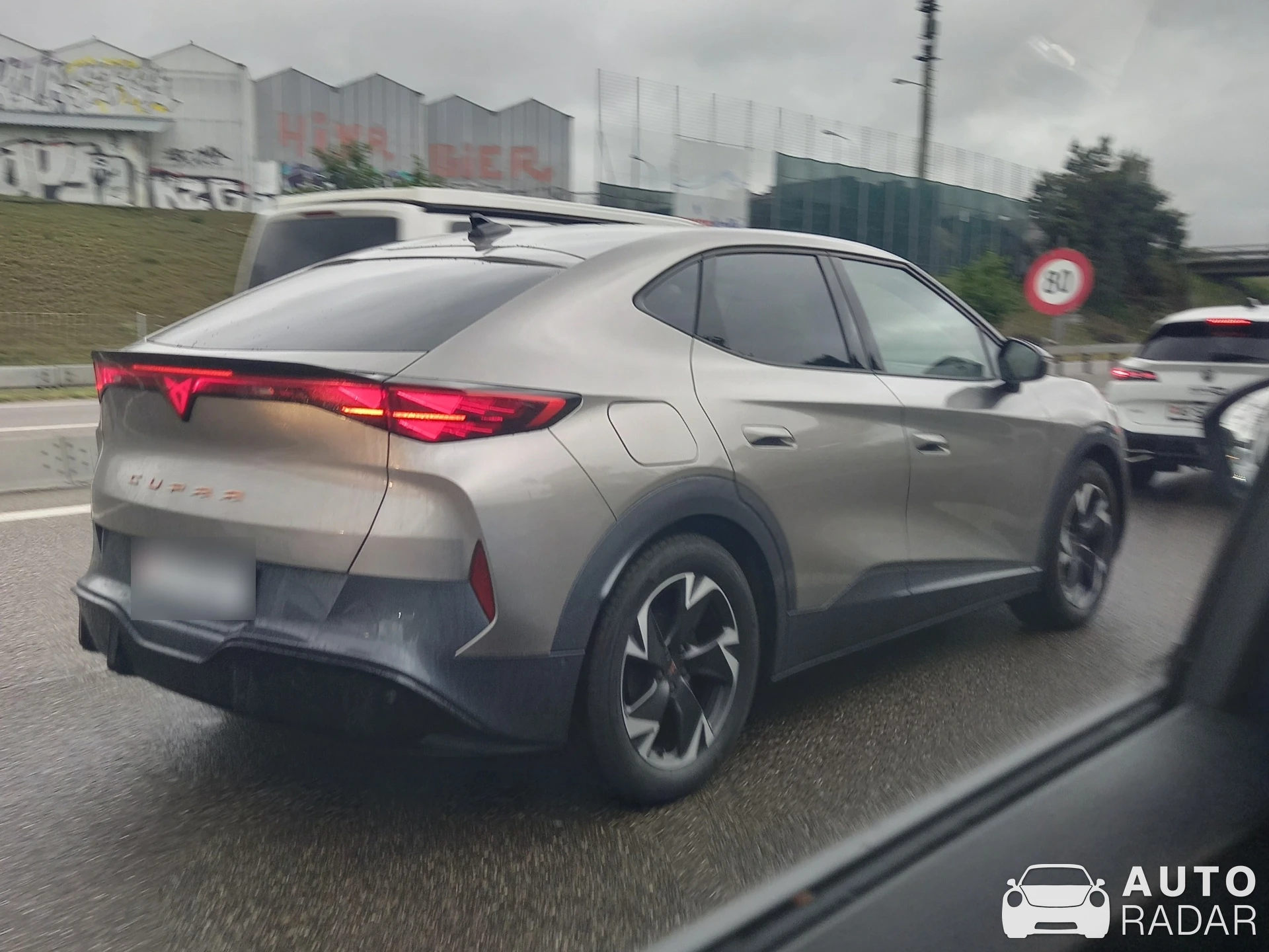 CUPRA Tavascan spotted in Wiedlisbach