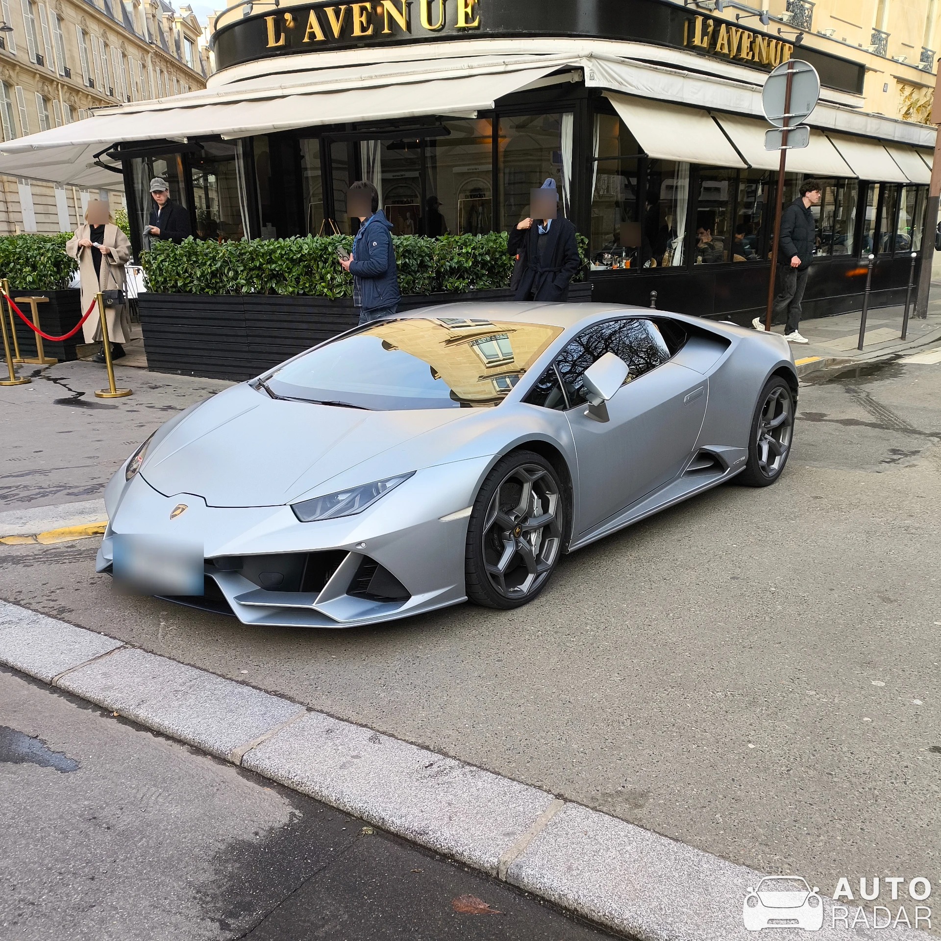Lamborghini Huracán LP640-4 EVO spotted in Paris, France