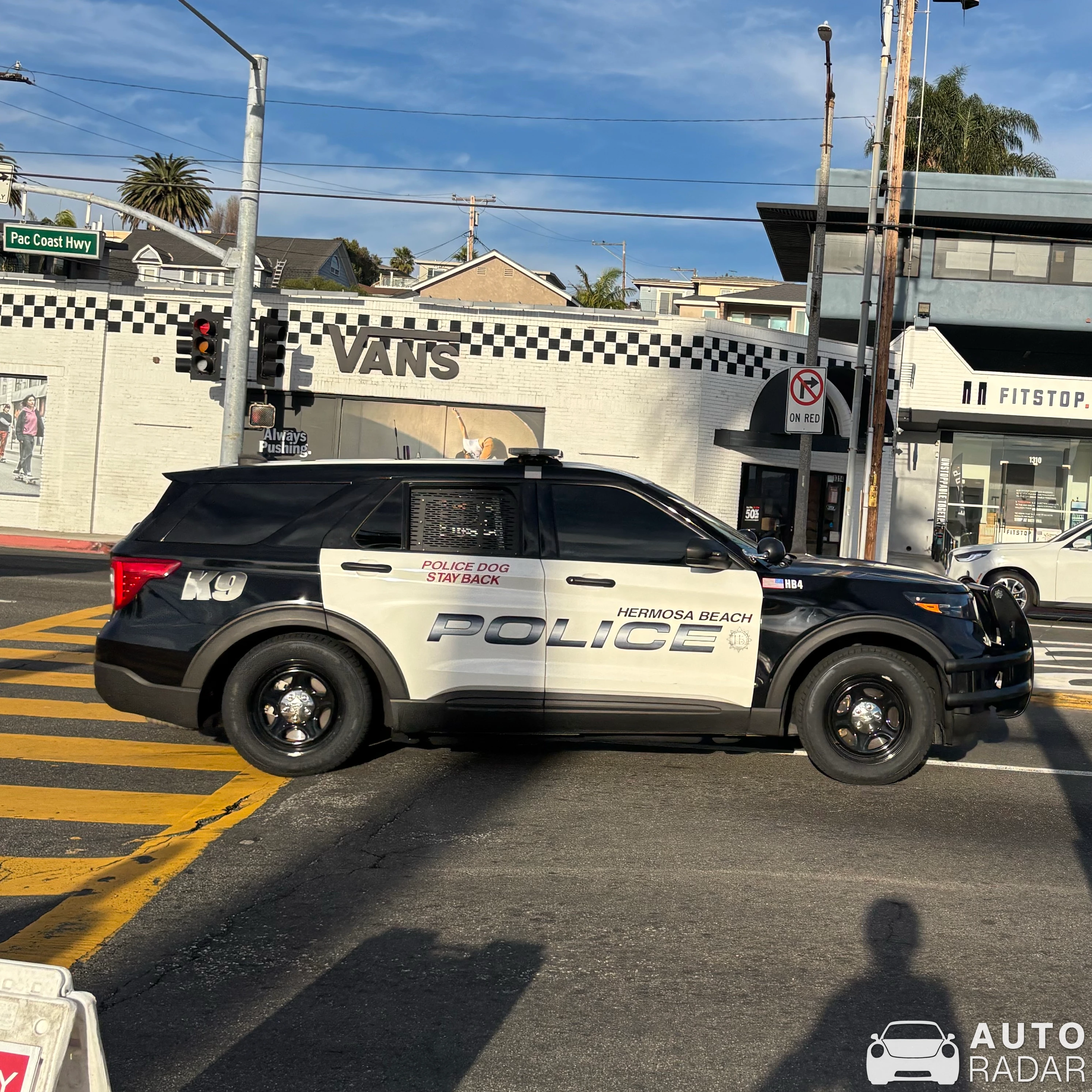 Ford Explorer Police Interceptor Utility spotted in Hermosa Beach