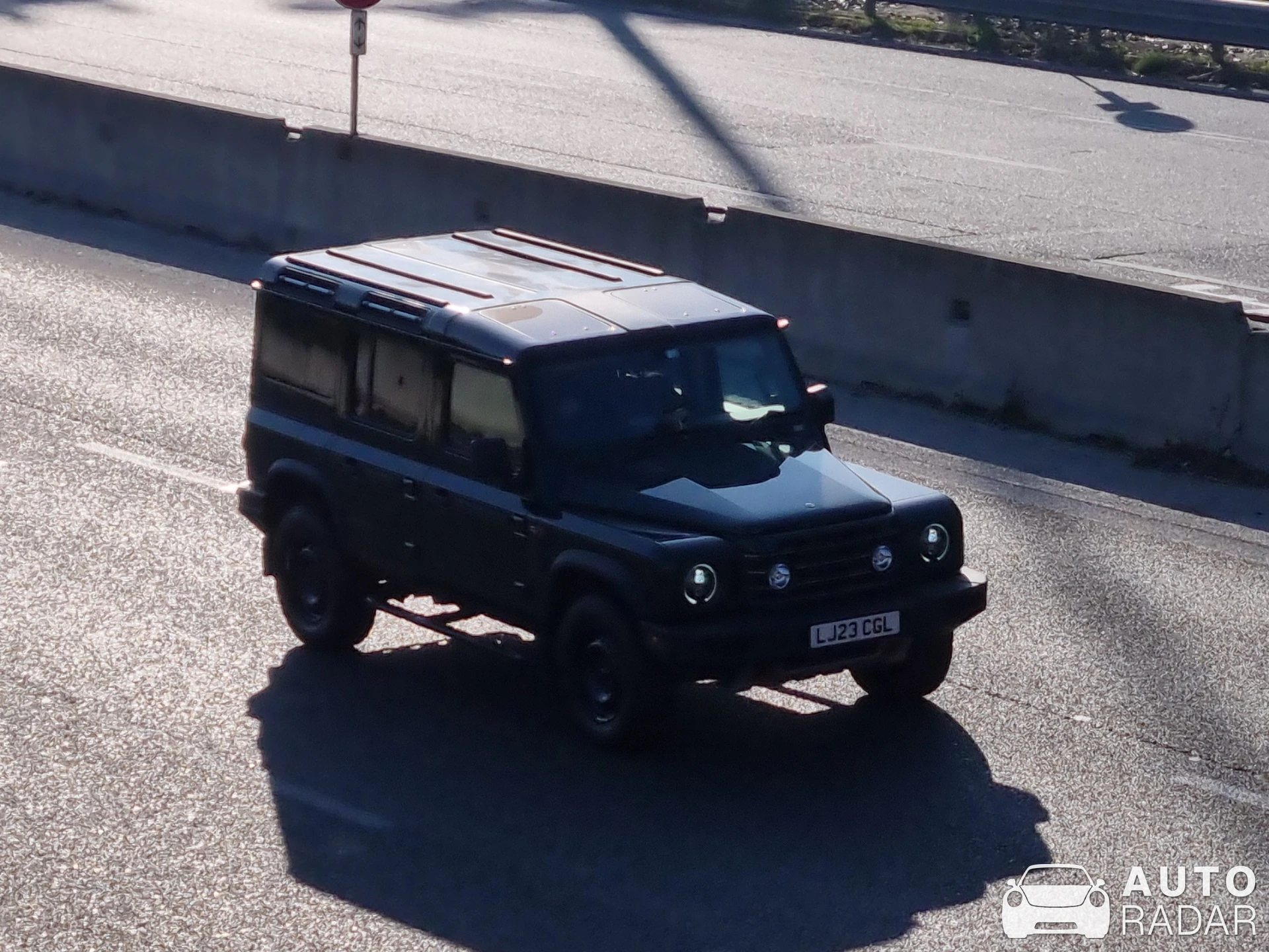 Ineos Grenadier spotted in Milano, Italia