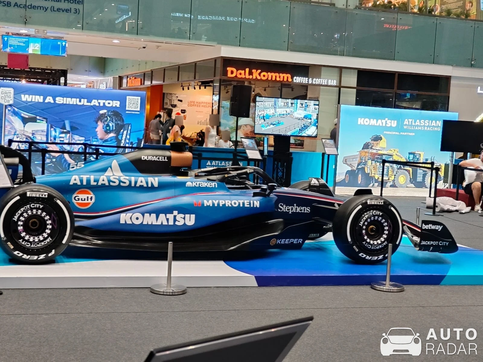 Williams FW46 spotted in Singapore