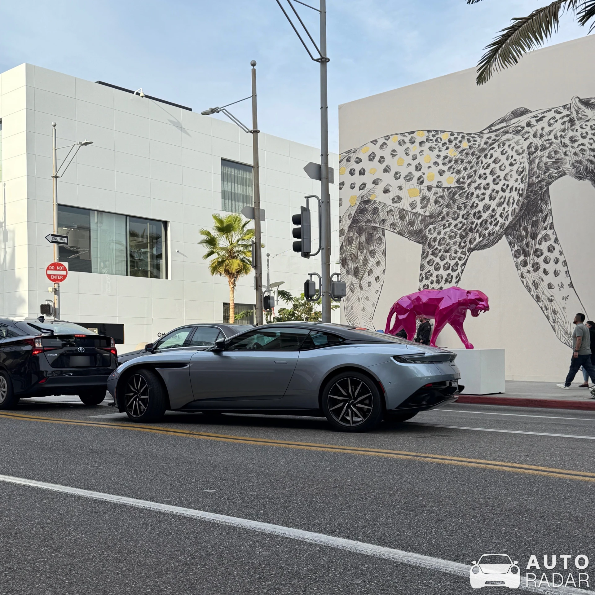 Aston Martin DB11 spotted in Beverly Hills, United States