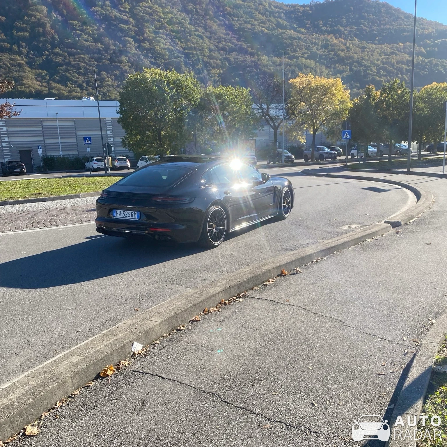 Porsche 971 Panamera S spotted in Iseo