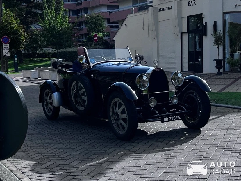 Bugatti Type 43 spotted in Le Touquet-Paris-Plage
