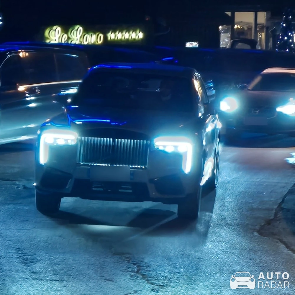 Rolls-Royce Cullinan Series II Black Badge spotted in Courchevel, France