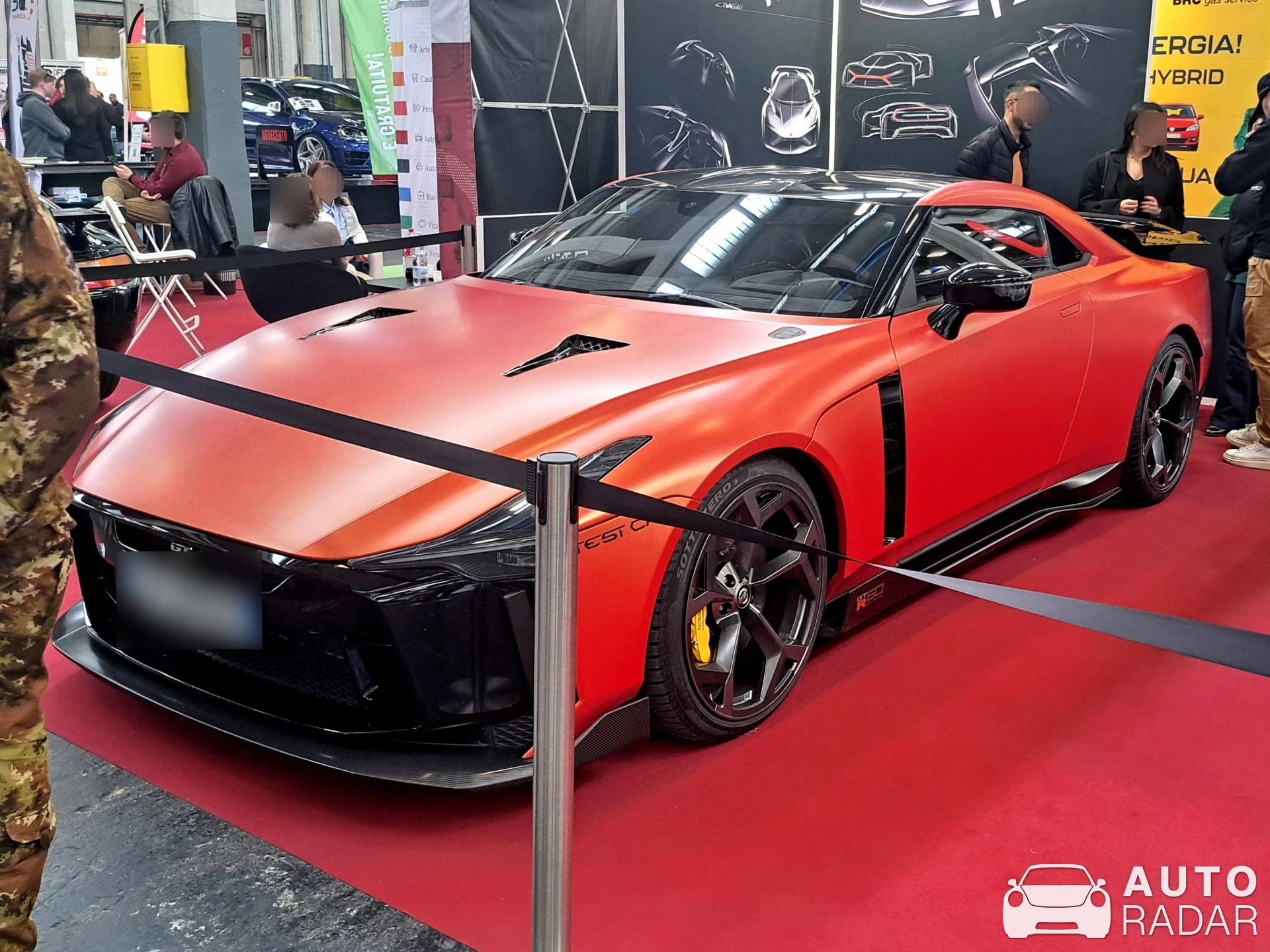 Nissan GT-R 50 by Italdesign spotted in Torino