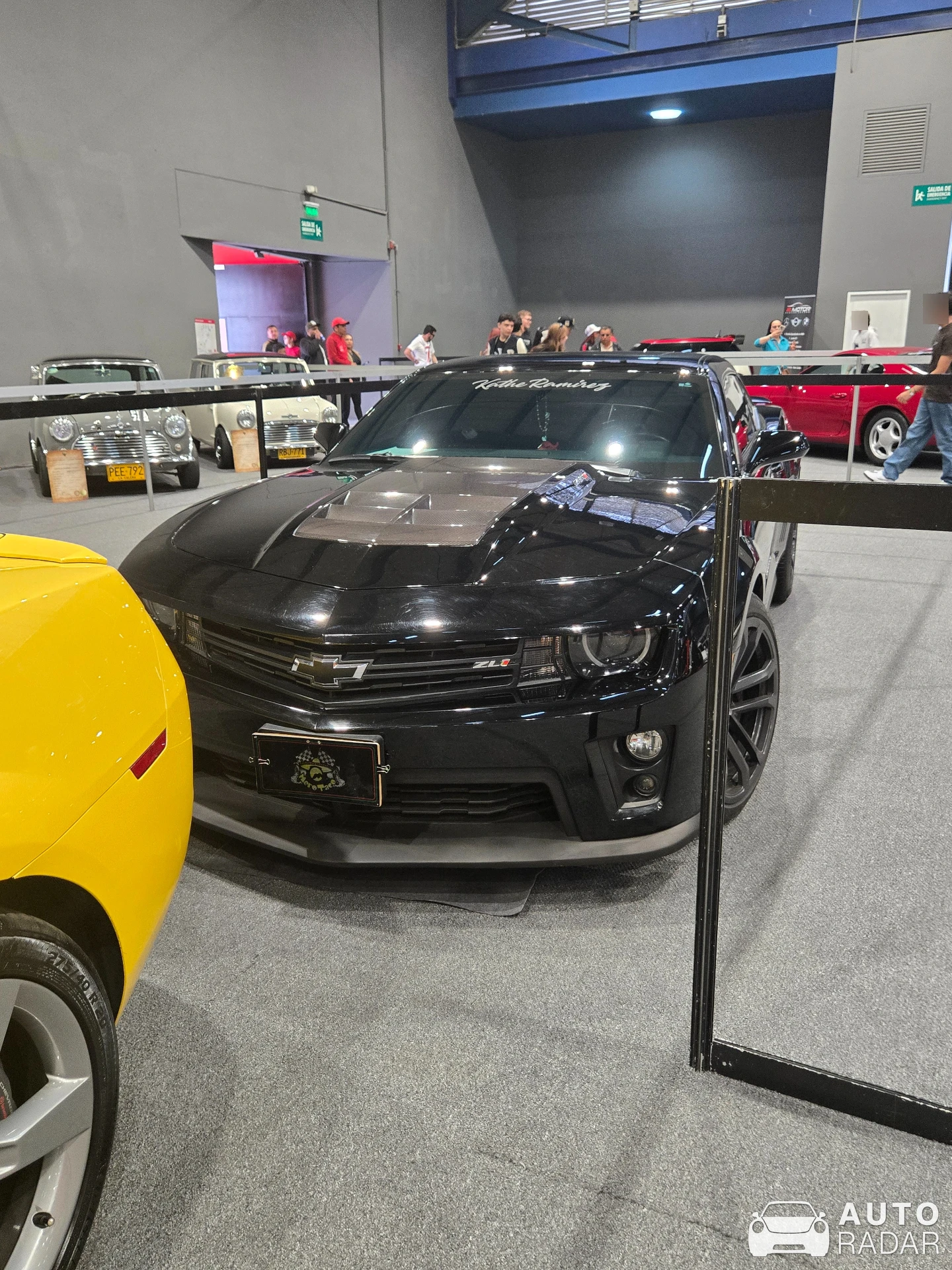 Chevrolet Camaro ZL1 spotted in Bogotá, Colombia