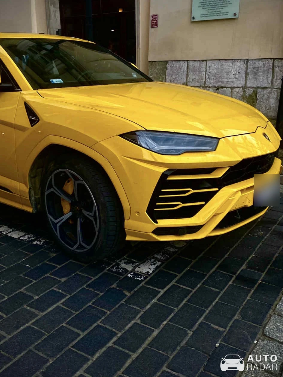 Lamborghini Urus spotted in Kraków, Polska