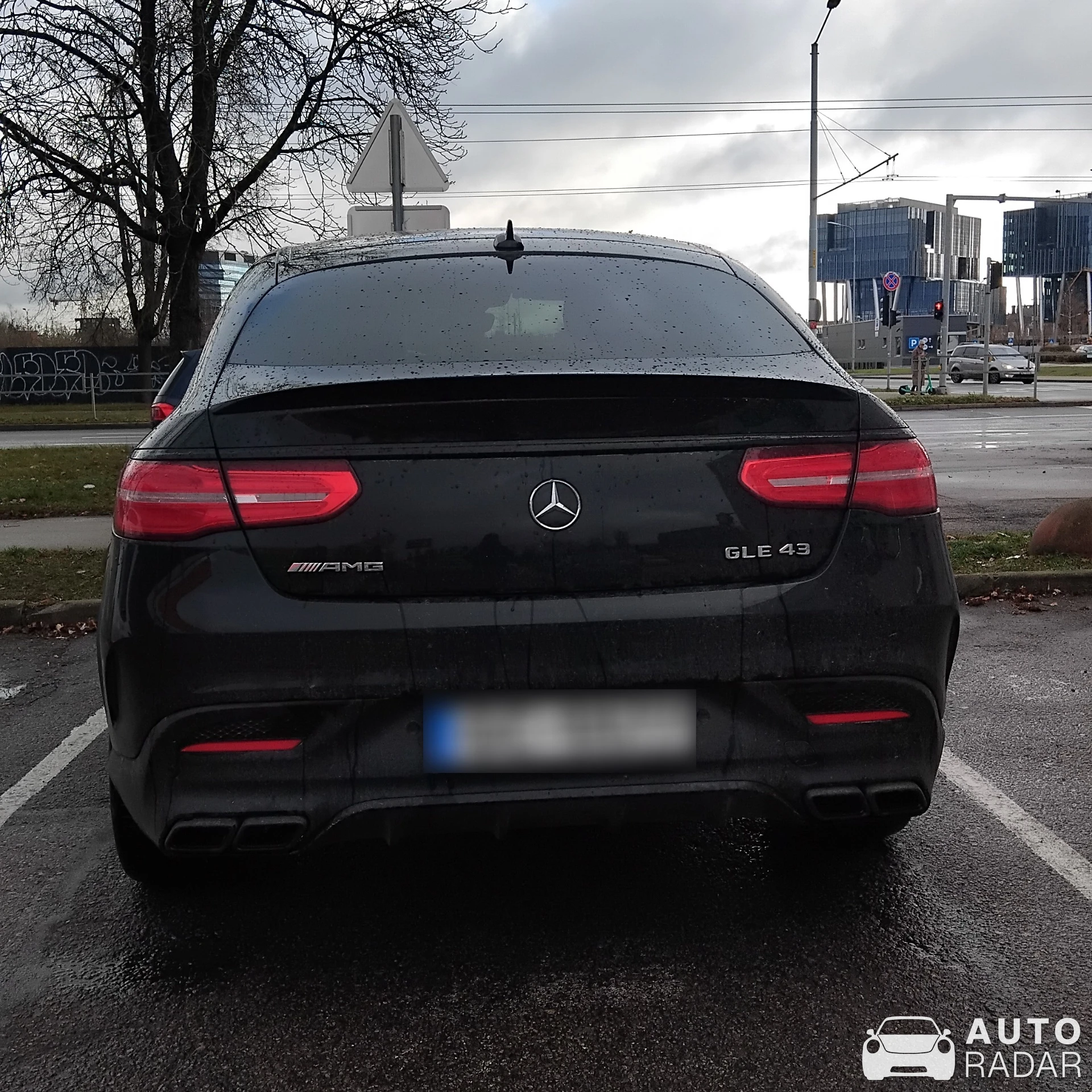 Mercedes-AMG GLE 43 spotted in Riga