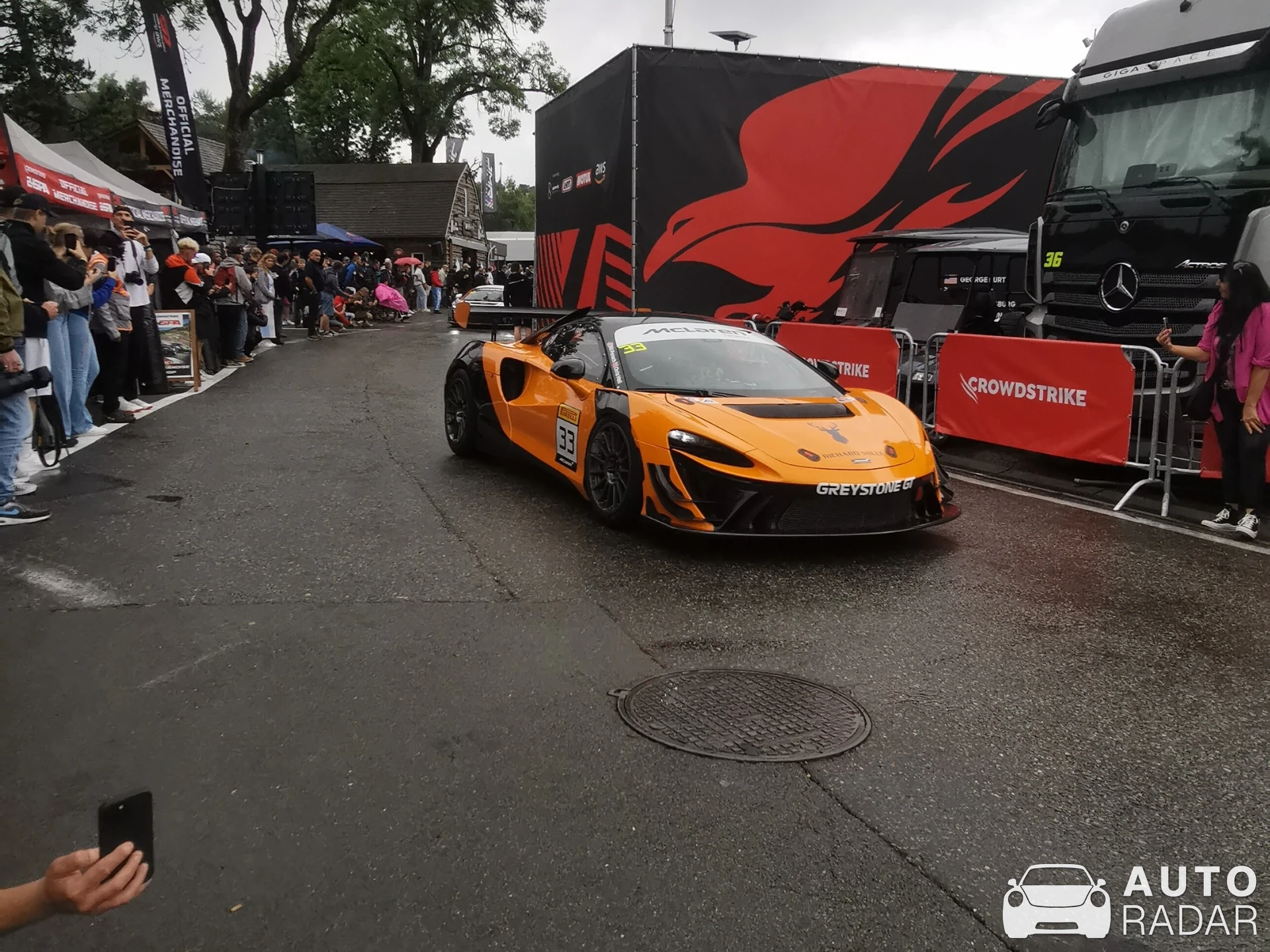 McLaren Artura Trophy spotted in Stavelot