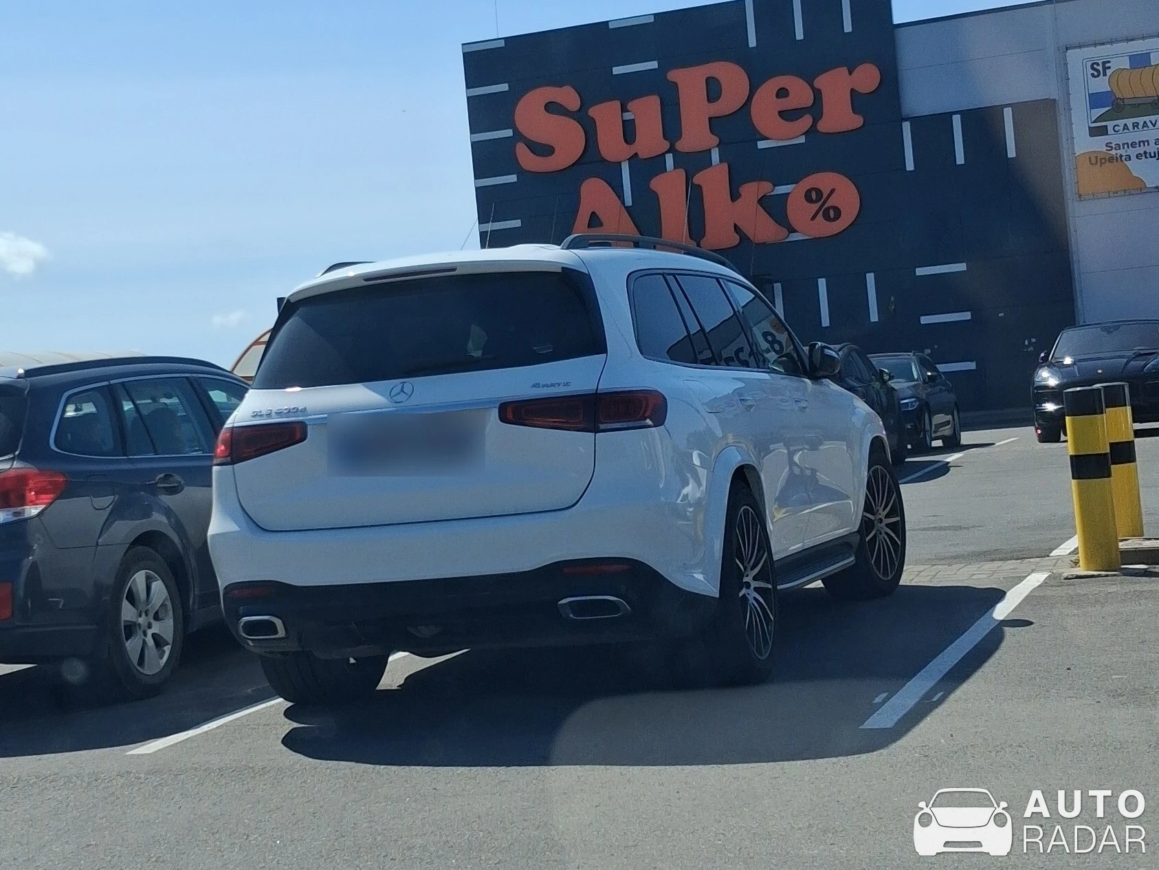 Mercedes-Benz GLS-Klasse spotted in Ainaži