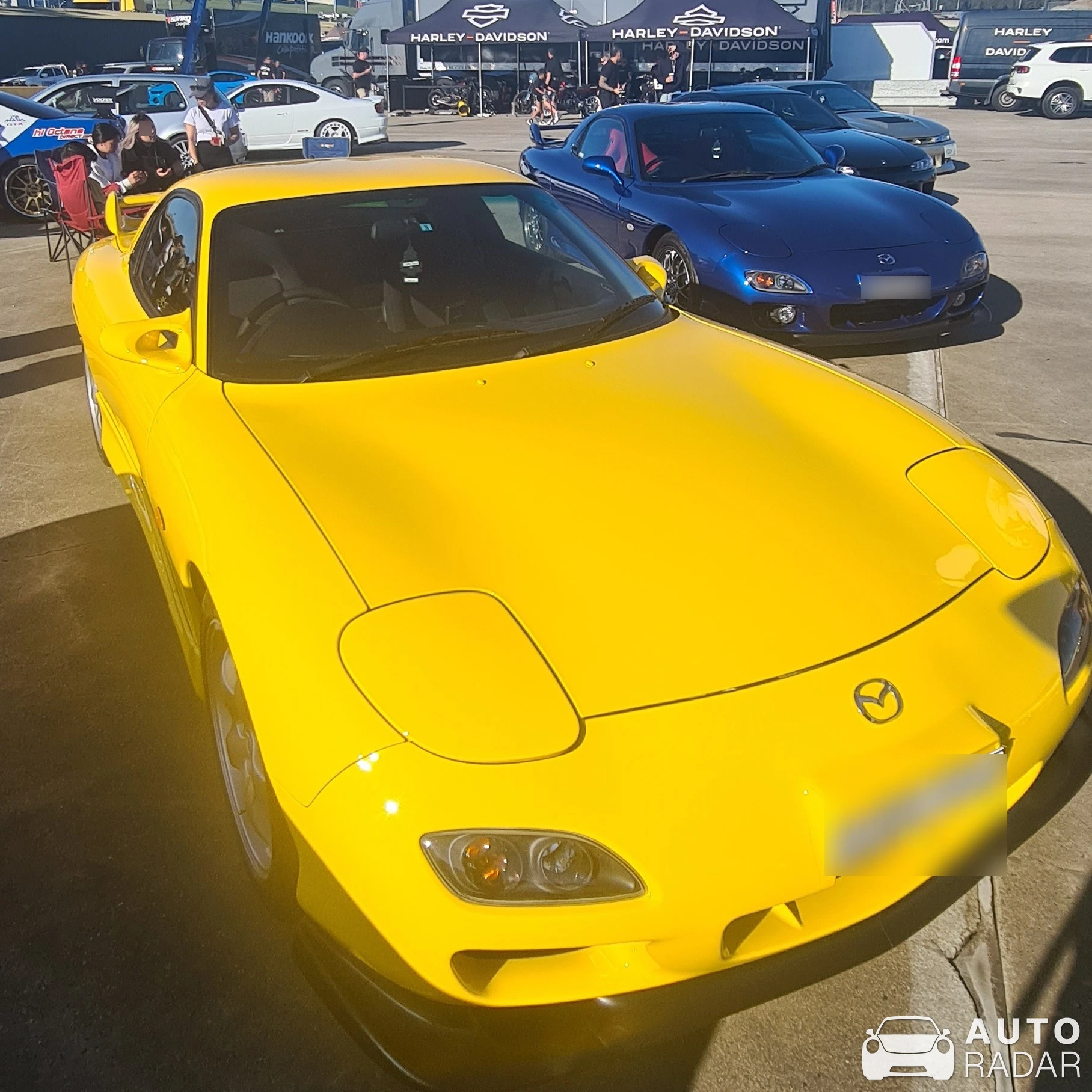 Mazda RX-7 spotted in Eastern Creek, Australia