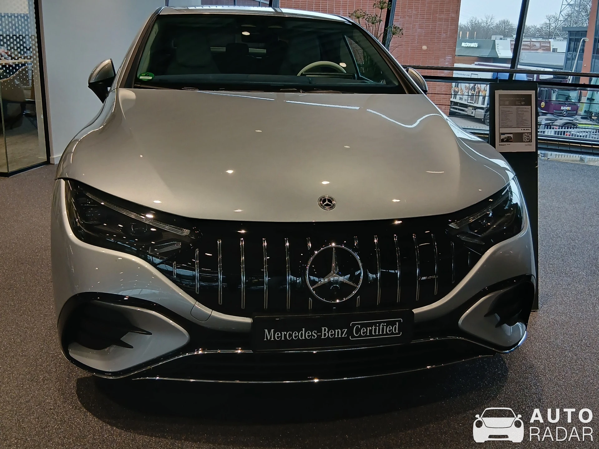 Mercedes-AMG EQE 53 spotted in Hengelo