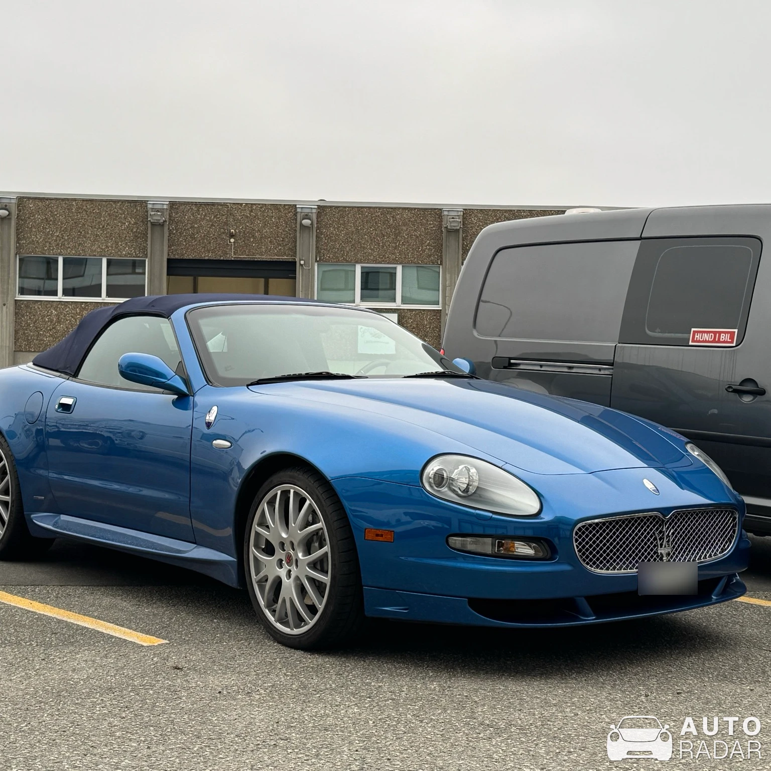Maserati 4200 Spyder spotted