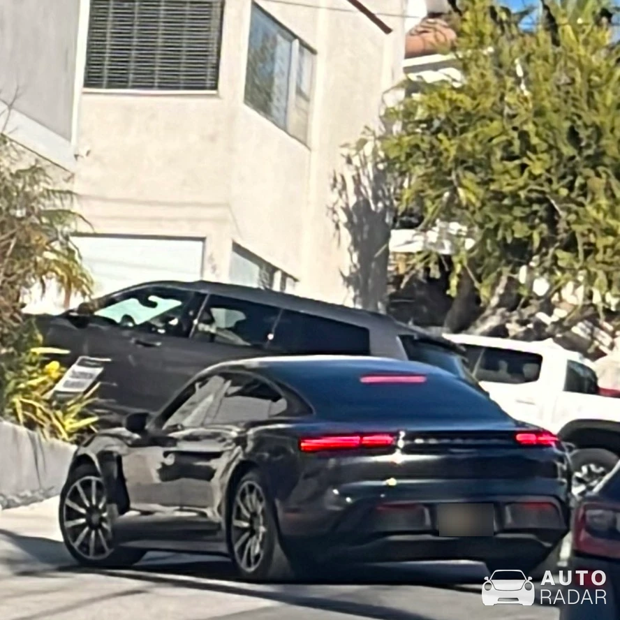 Porsche Taycan spotted in Hermosa Beach, United States