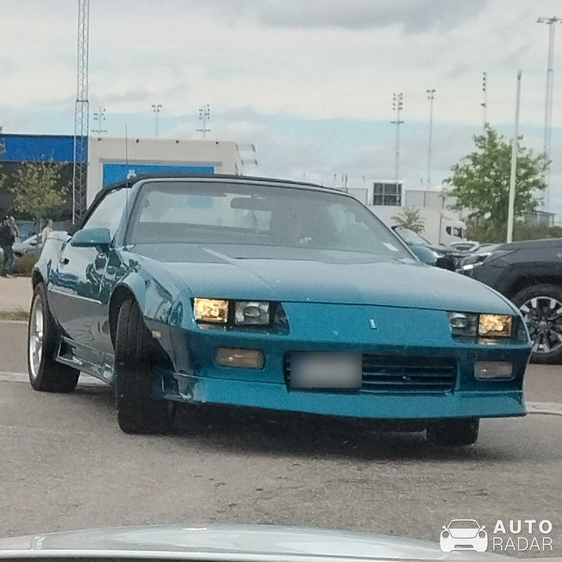 Chevrolet Camaro RS Convertible spotted in Västervik