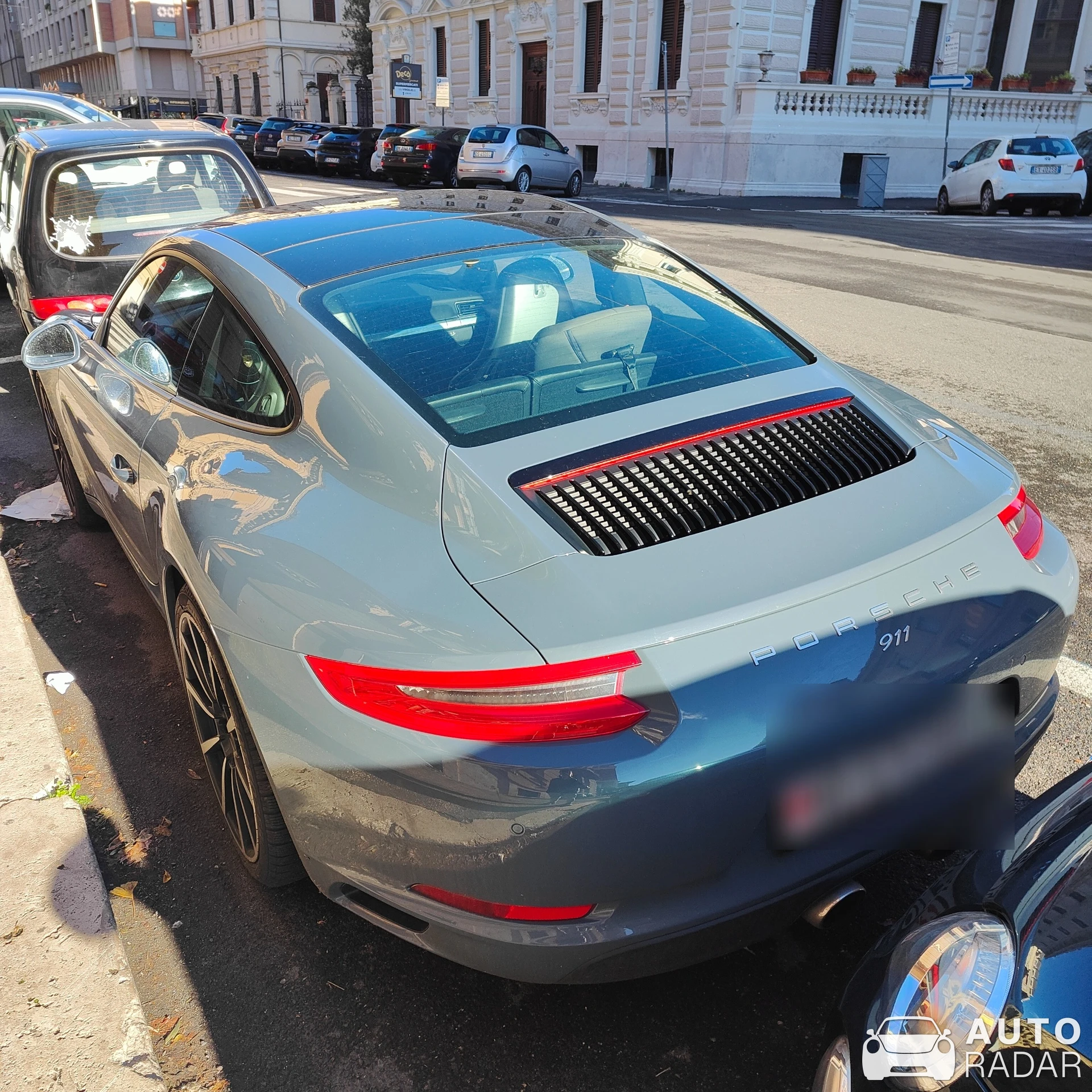 Porsche 991 Carrera MkII spotted in Roma, Italy