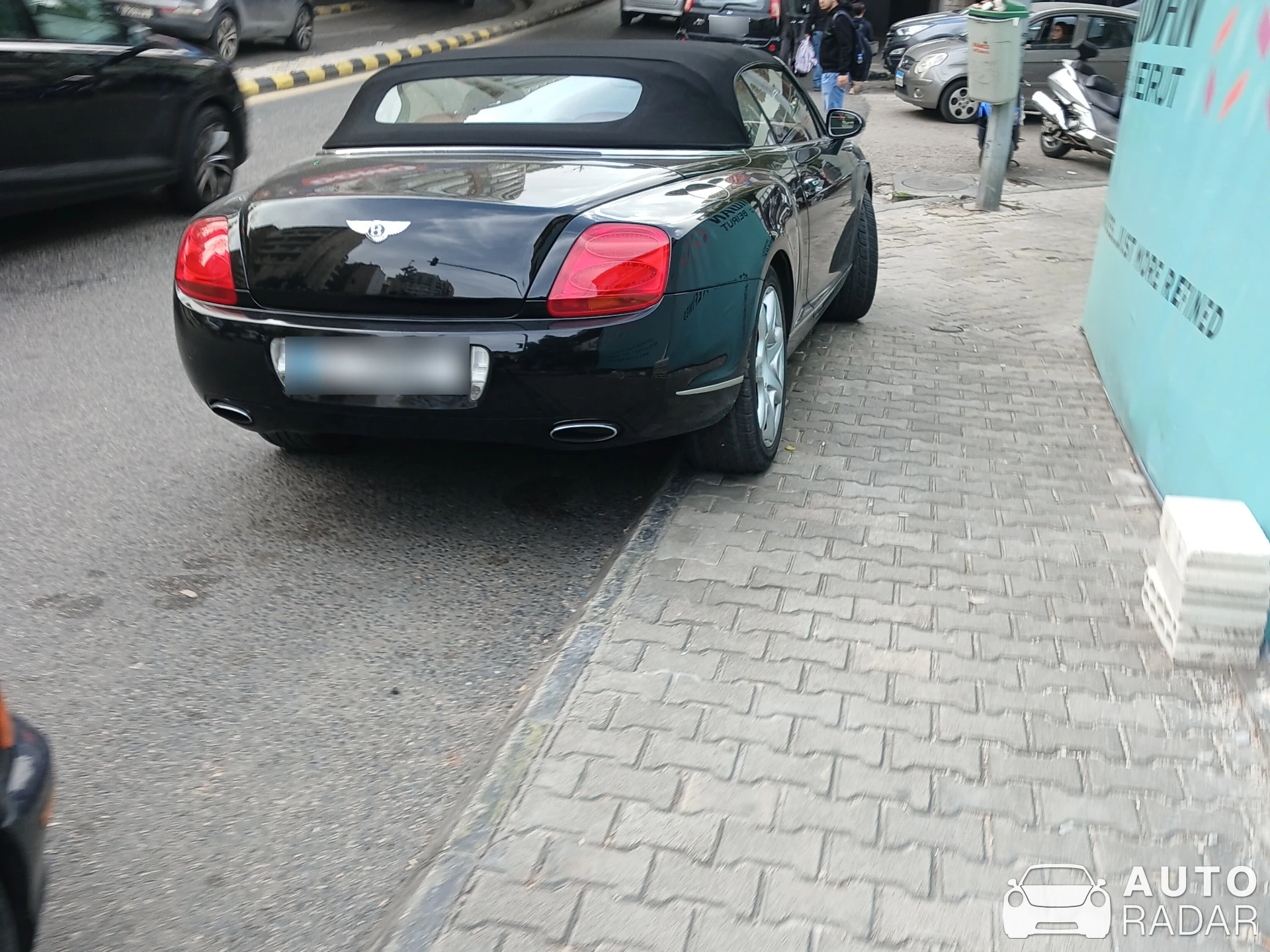 Bentley Continental GTC spotted in بيروت, Lebanon