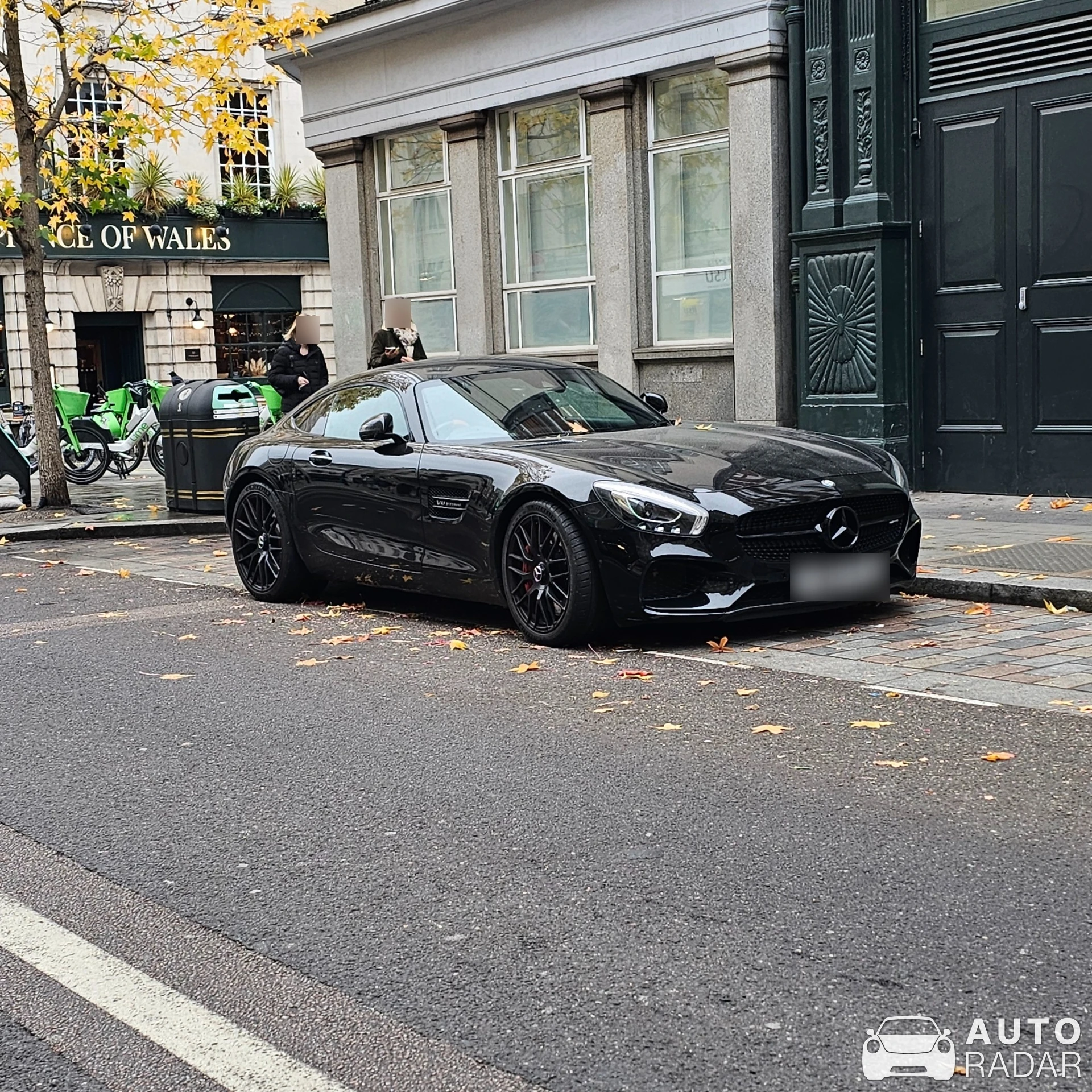 Mercedes-AMG GT C190 spotted in Greater London, United Kingdom