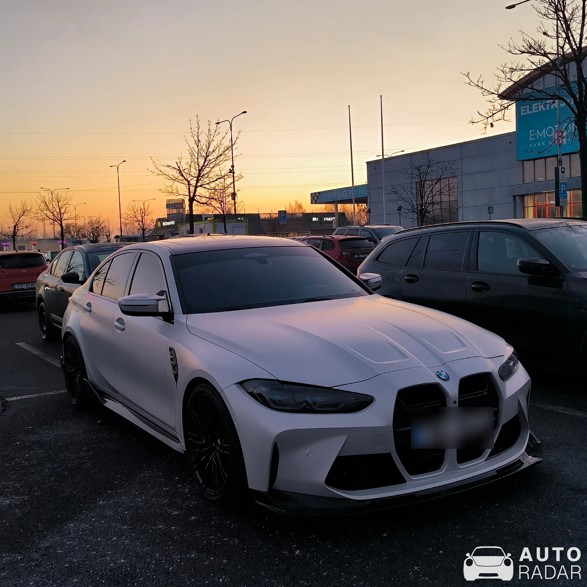 BMW M3 G80 Sedan Competition spotted in Ostrava, Czech Republic