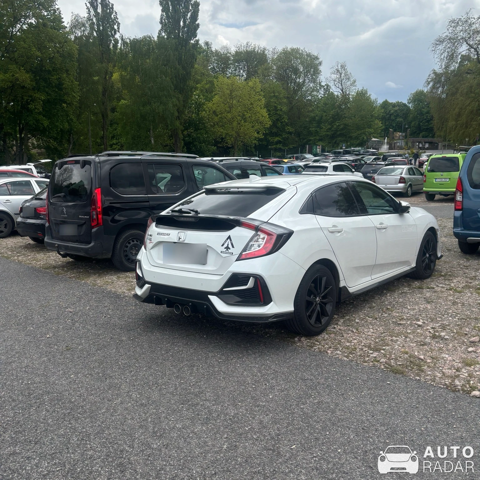 Honda Civic Type-R 2020 spotted in Hirschfeld