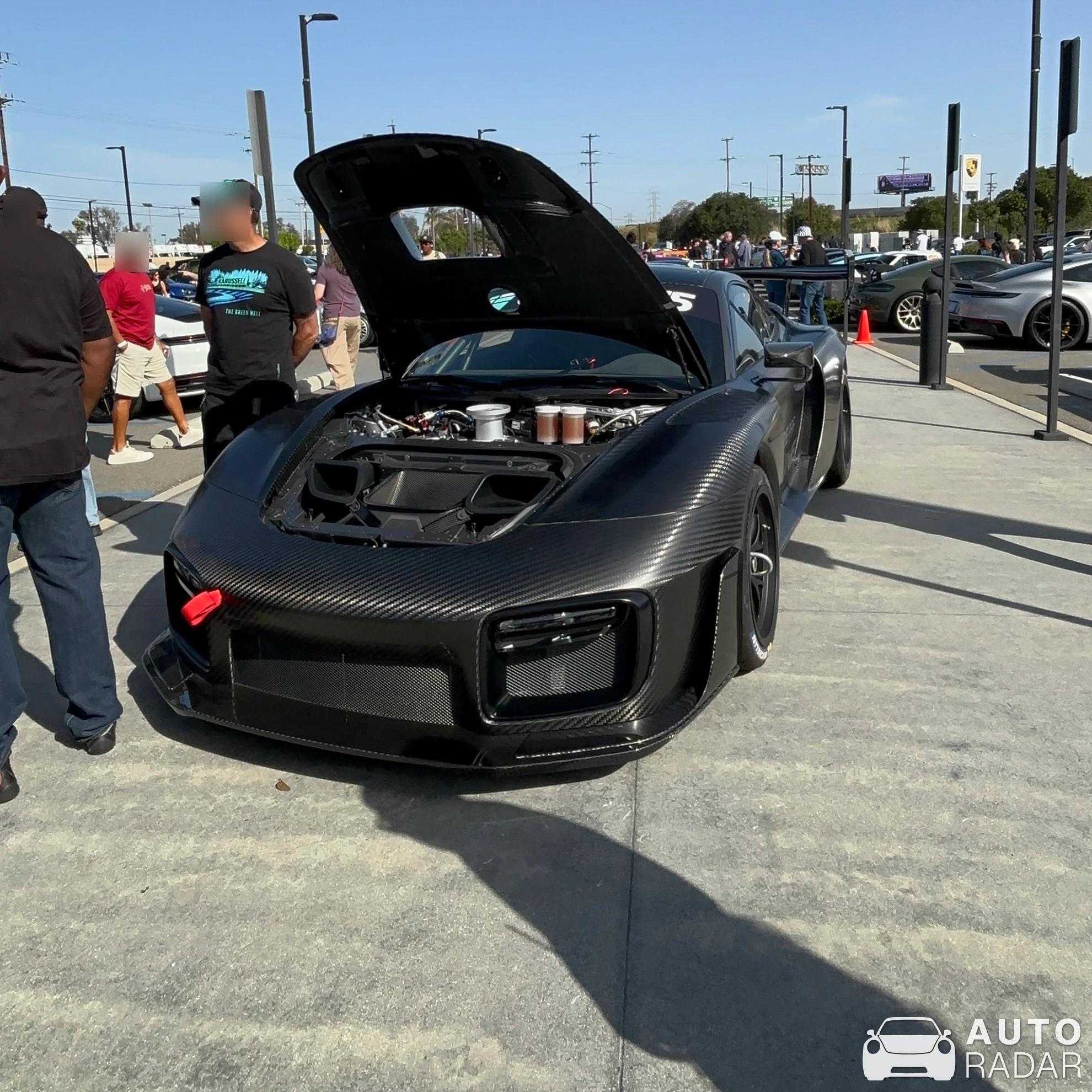 Porsche 991 GT2 RS 935 spotted in Carson