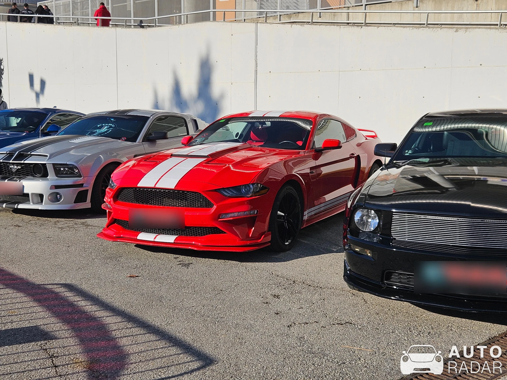 Ford Mustang GT spotted in Barcelona, Spain