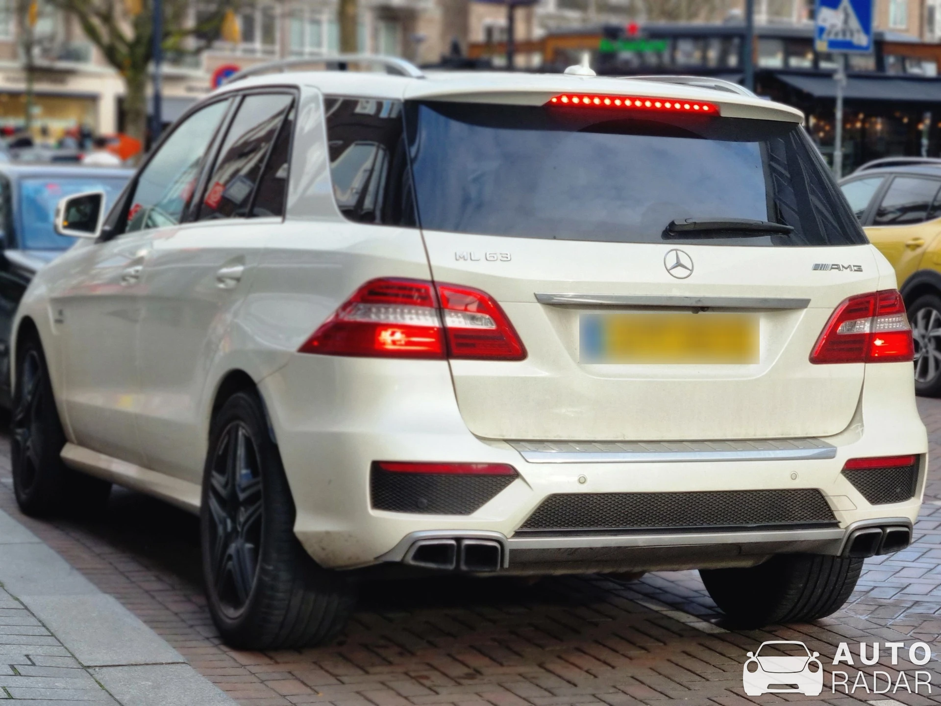 Mercedes-Benz ML 63 AMG W166 spotted in Rotterdam, Netherlands