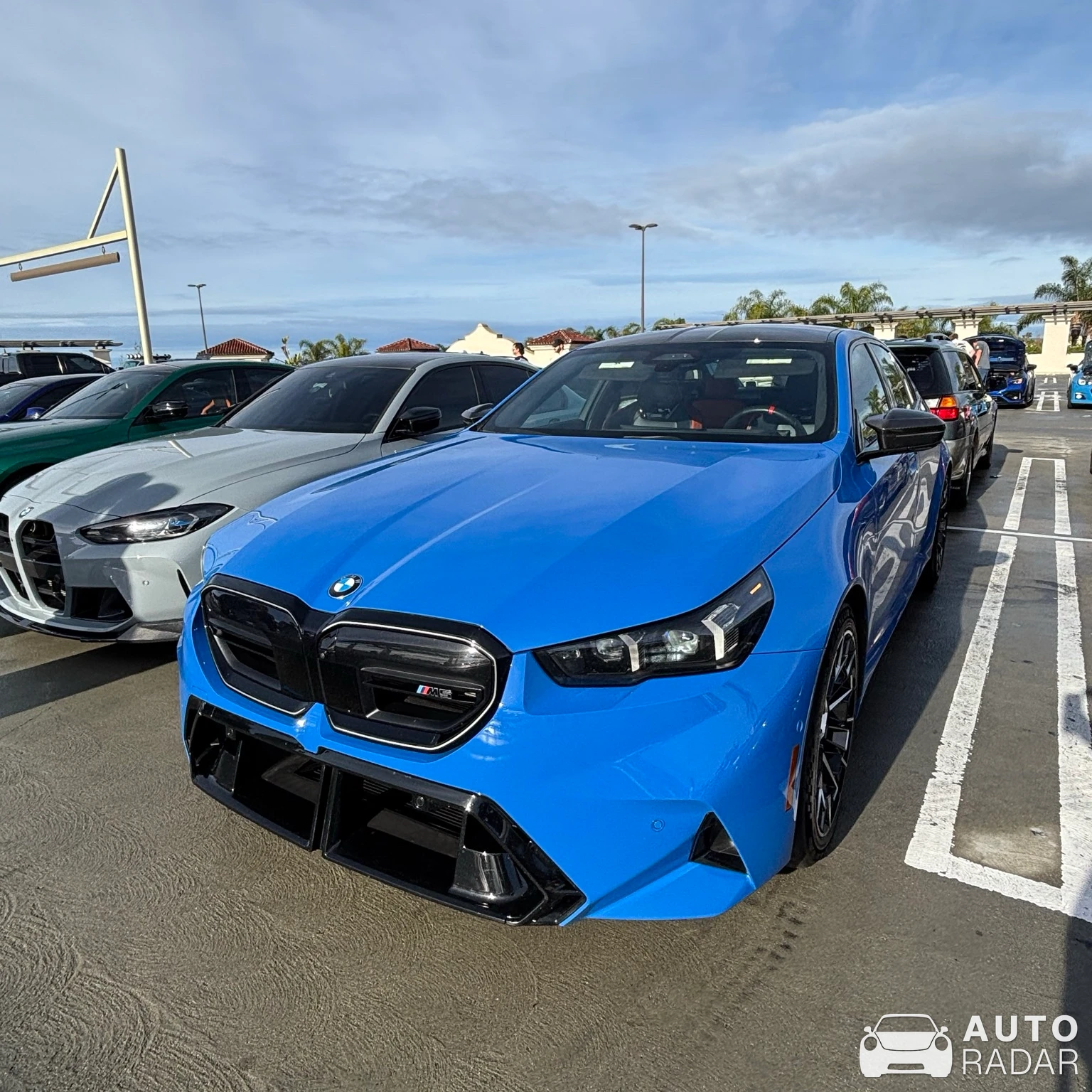 BMW M5 G90 spotted in San Clemente, United States