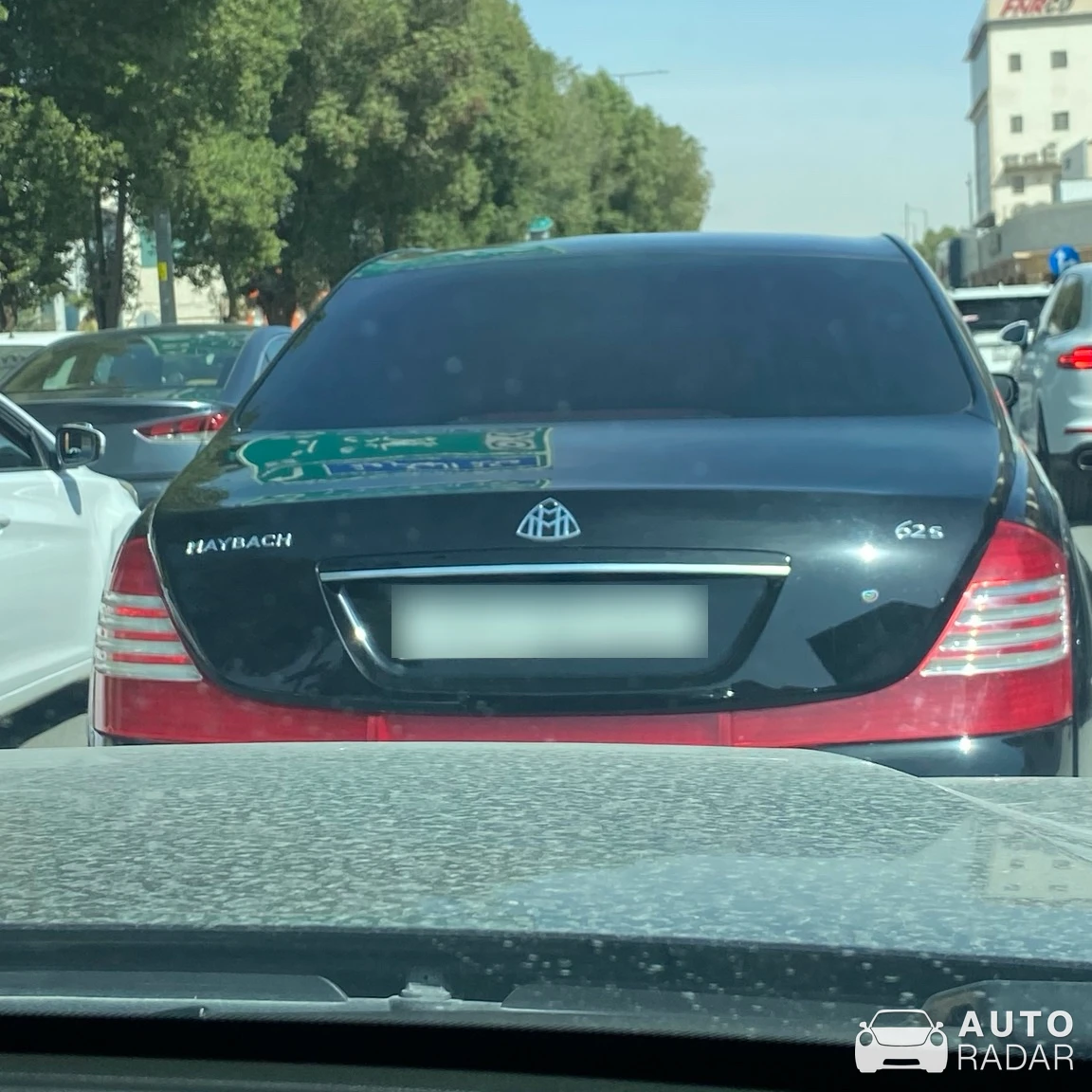 Maybach 62 spotted in Riyadh