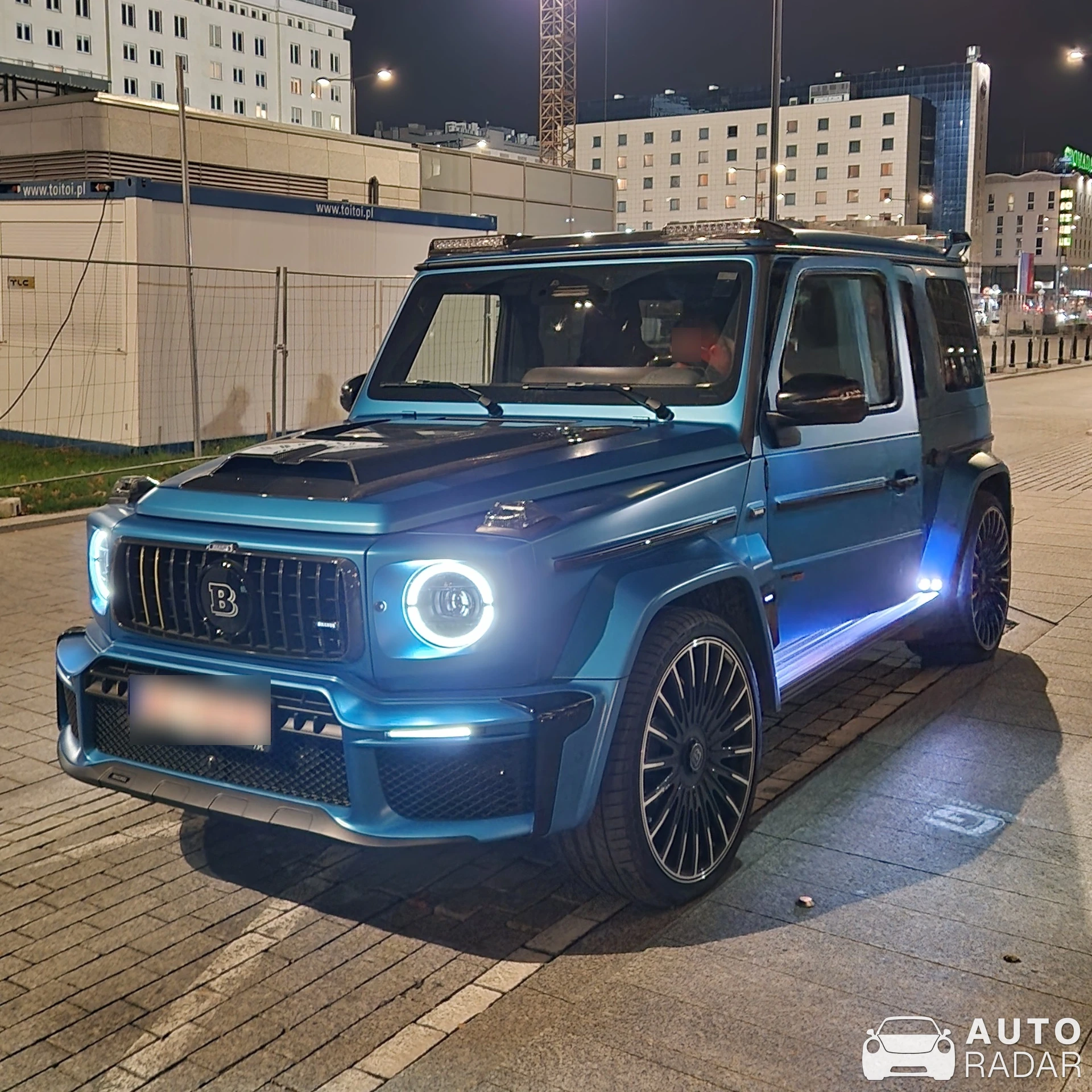 Mercedes-AMG Brabus G B40S-800 W463 2018 spotted in Warszawa, Poland