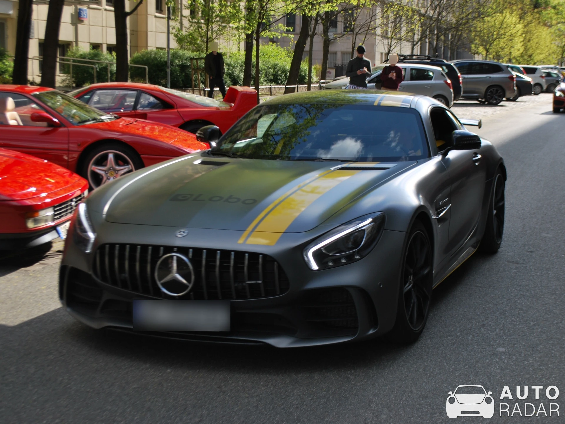 Mercedes-AMG GT R Pro C190 spotted in Warszawa, Poland