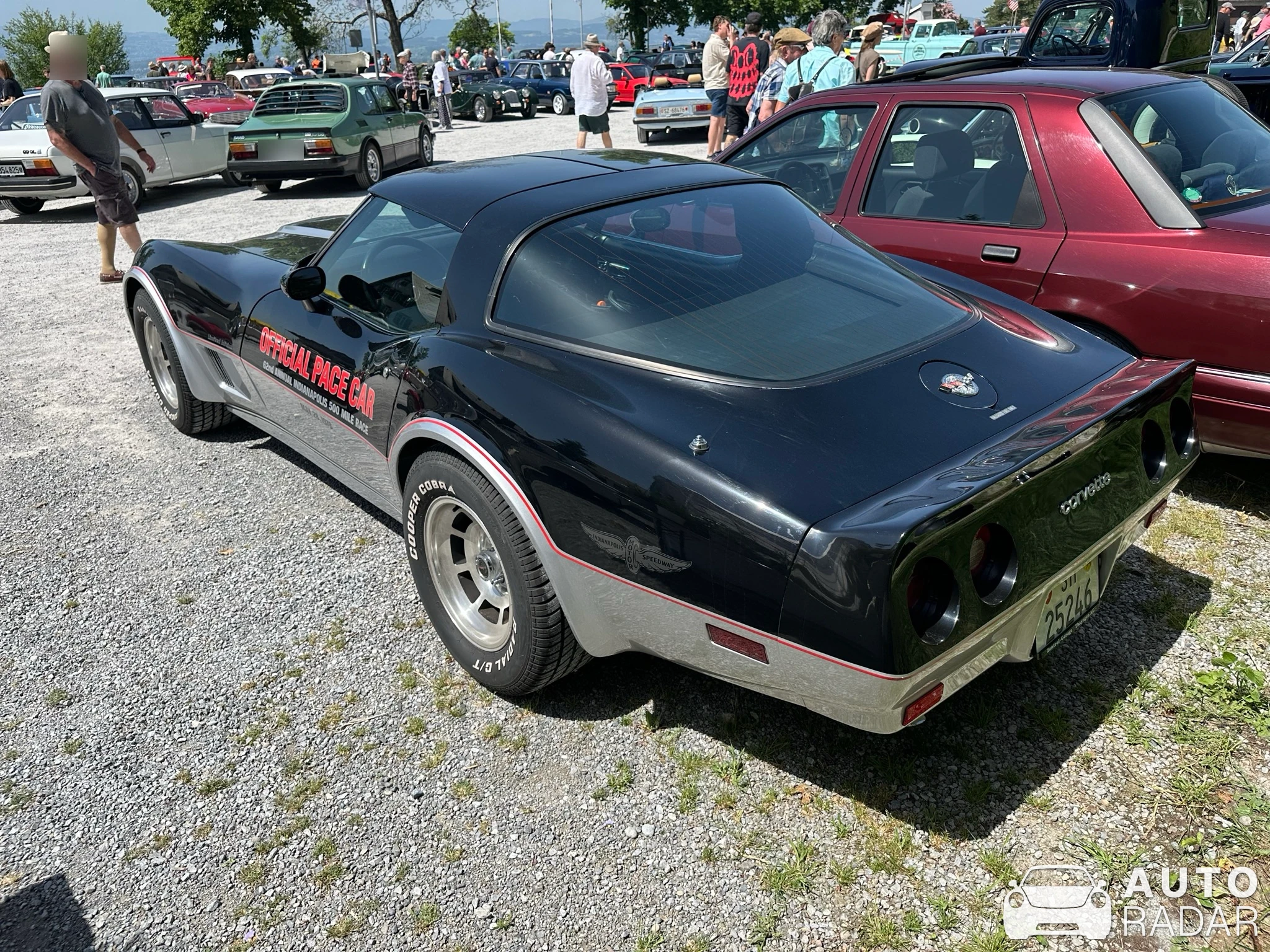 Chevrolet Corvette C3 Pace Car Edition L82 spotted in Dürnten