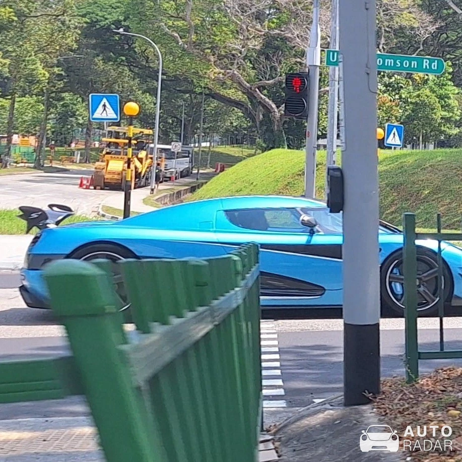 Koenigsegg Agera S+ Medusa spotted in Singapore