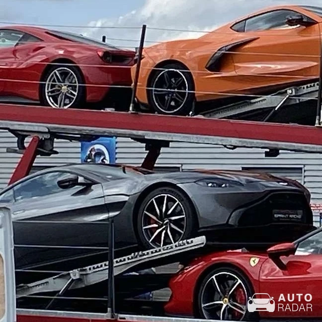 Aston Martin V8 Vantage 2018 spotted in Saint-Pierre-du-Palais
