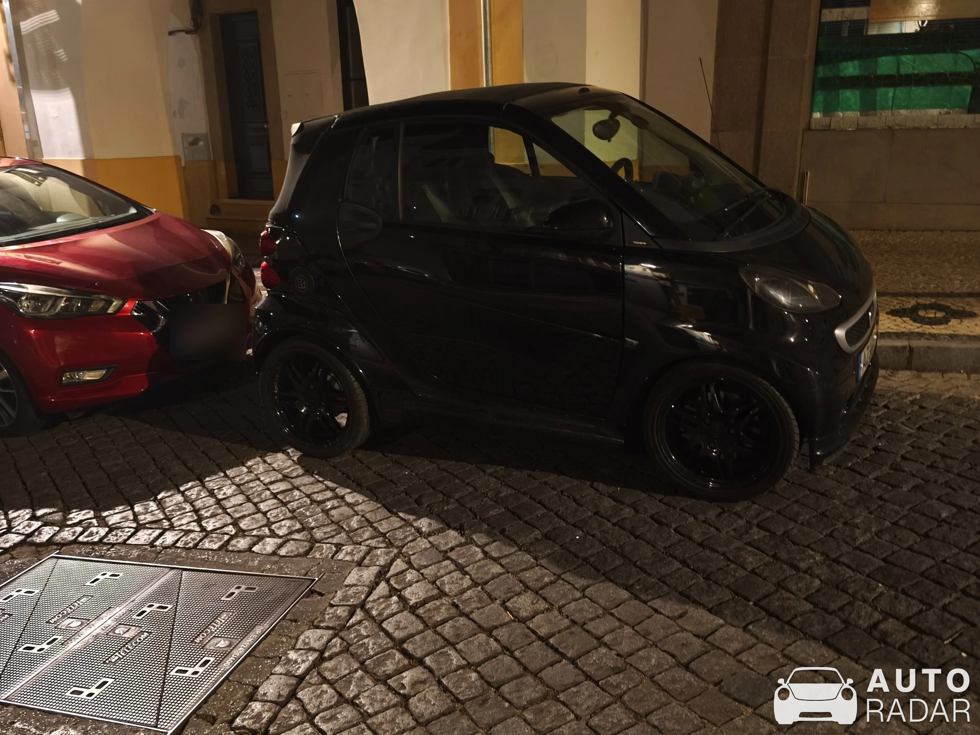 Smart Fortwo Brabus EV spotted in Elvas