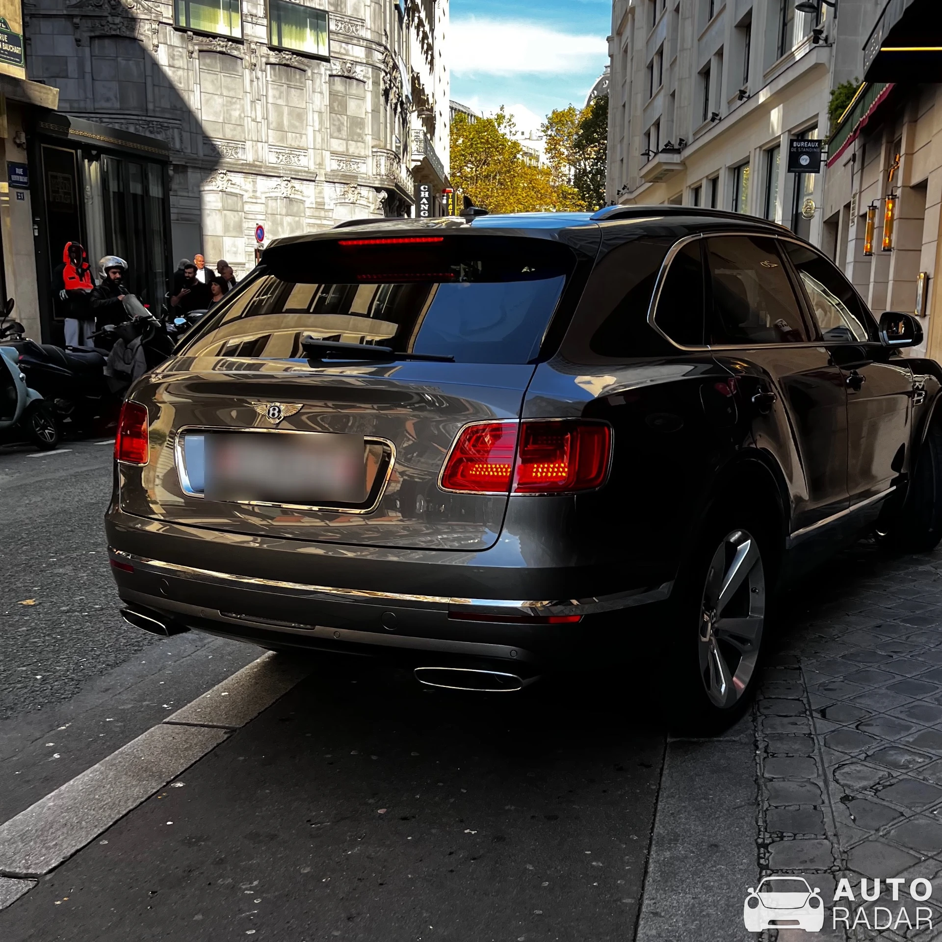 Bentley Bentayga spotted in Paris, France