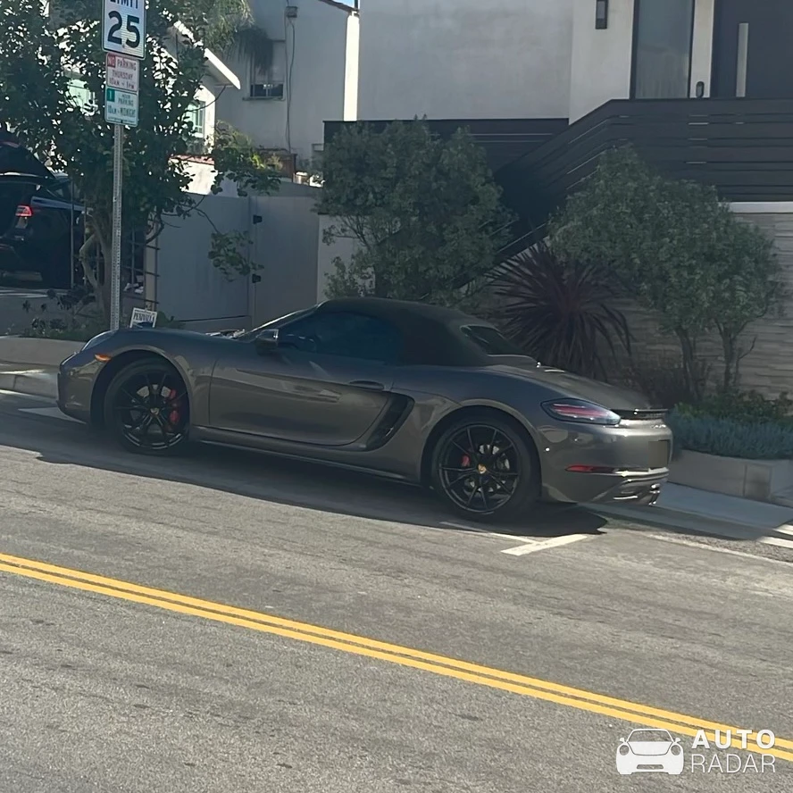 Porsche 718 Boxster S spotted in Hermosa Beach, United States