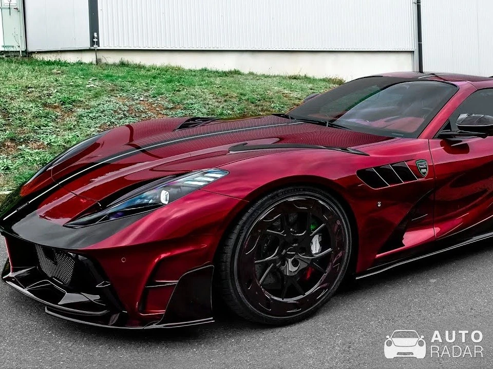 Ferrari 812 Superfast Mansory Stallone spotted in Orlando