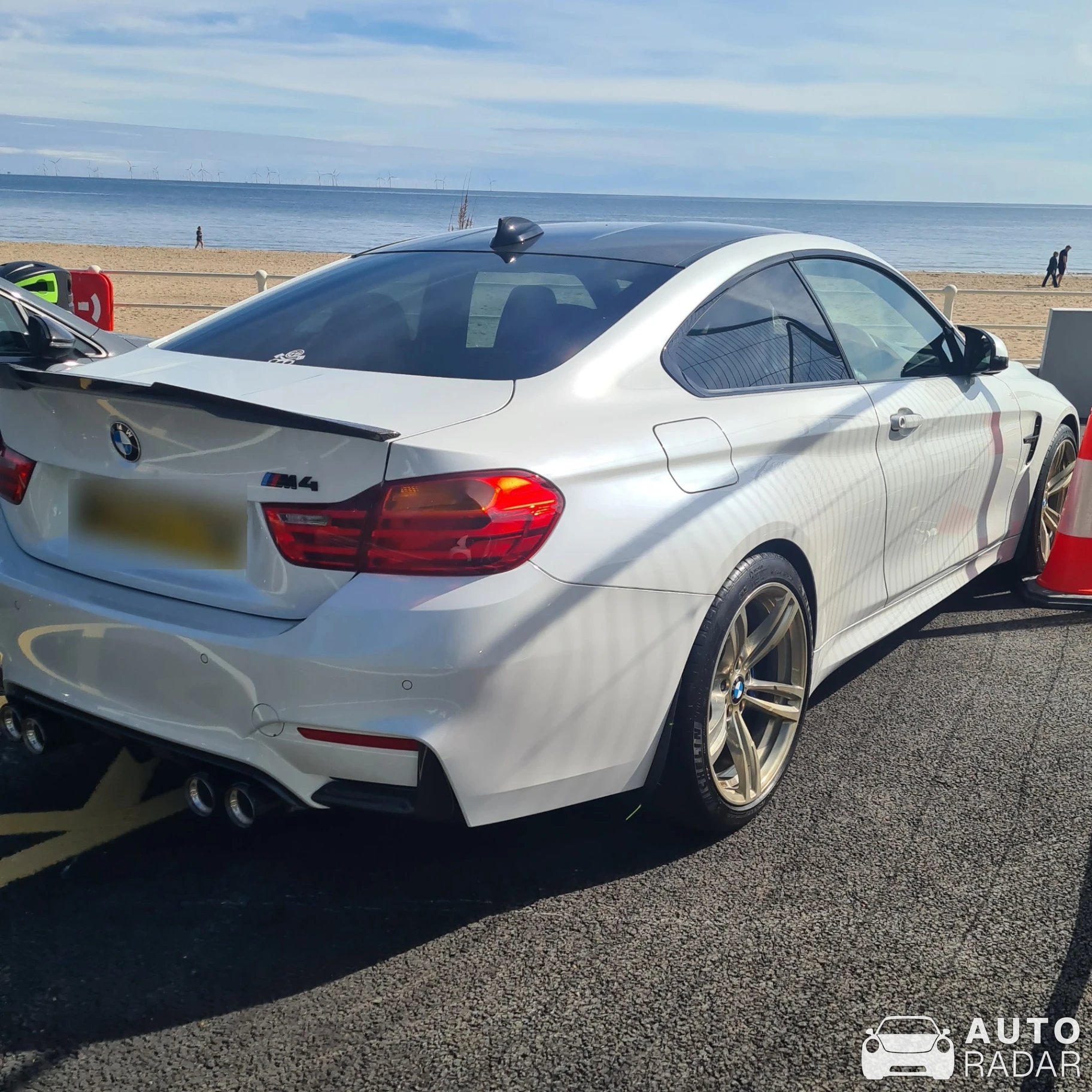 BMW M4 F82 Coupé Competition spotted in Rhos on Sea, United Kingdom
