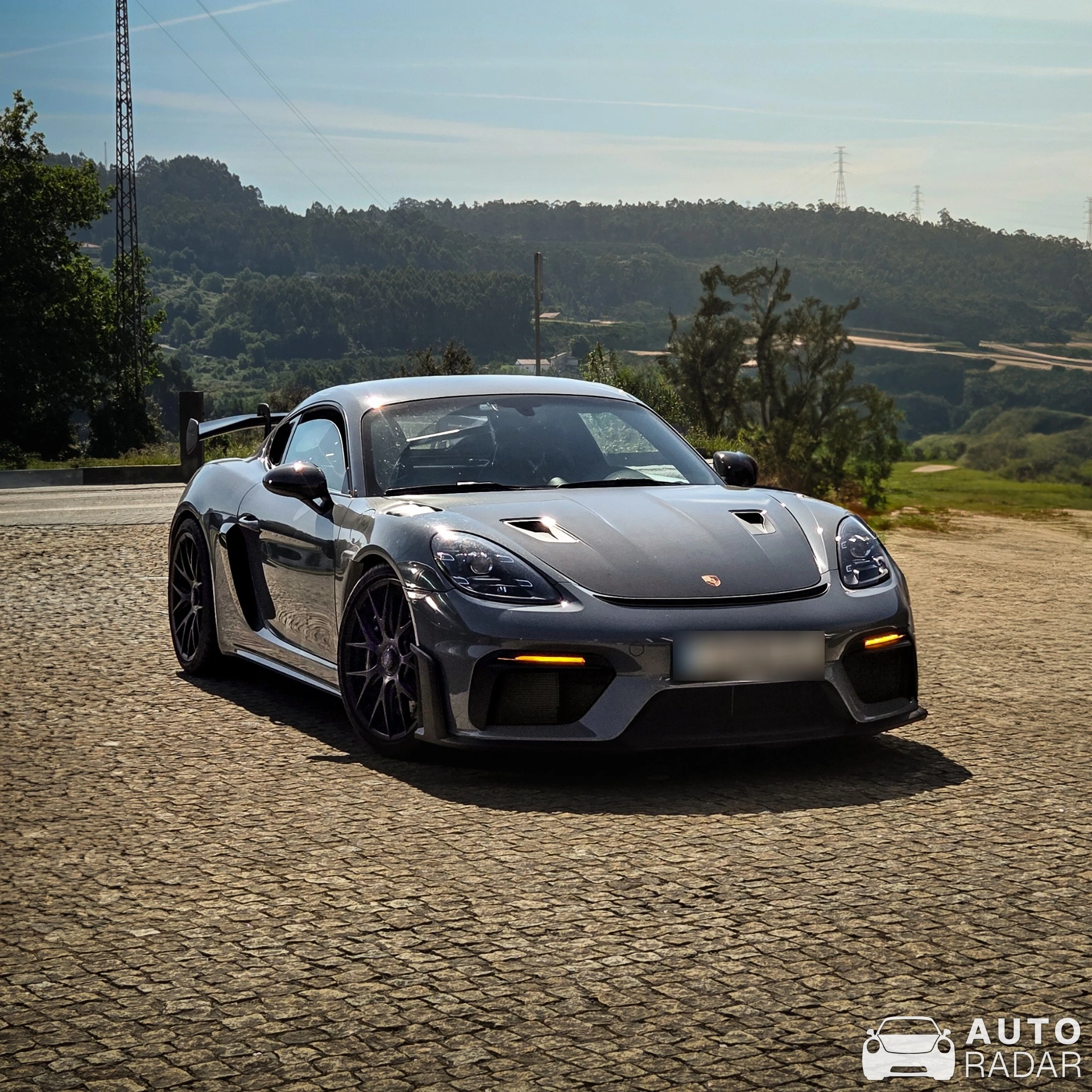 Porsche 718 Cayman GT4 RS spotted in Lousada