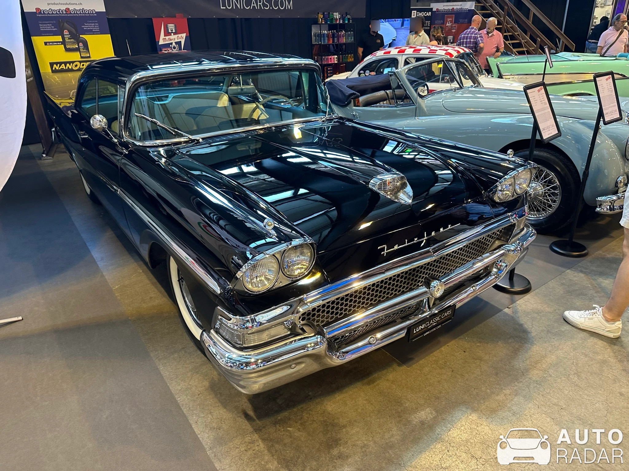 Ford Fairlane 500 Skyliner spotted in Luzern