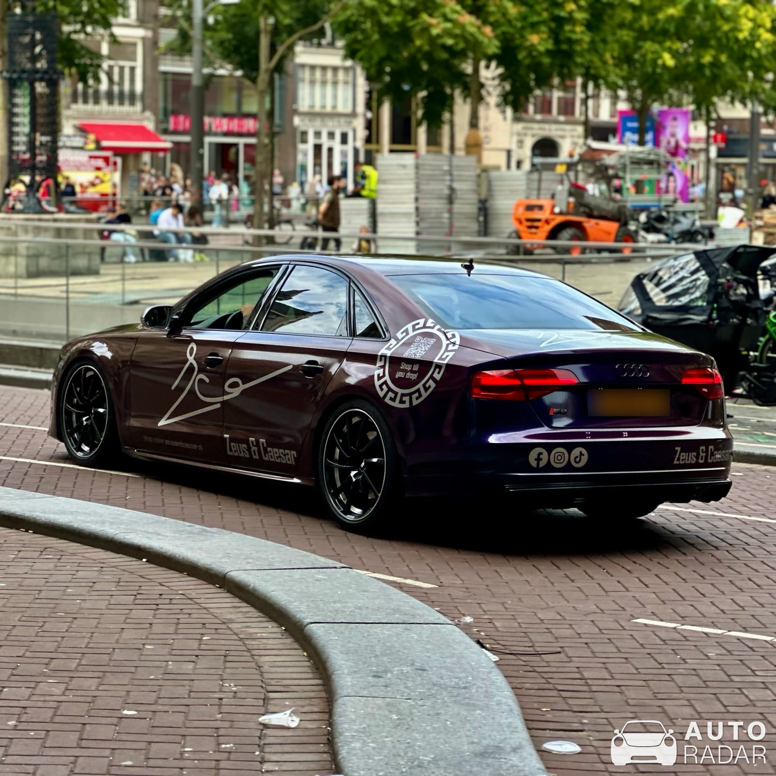 Audi S8 D4 Plus 2016 spotted in Amsterdam