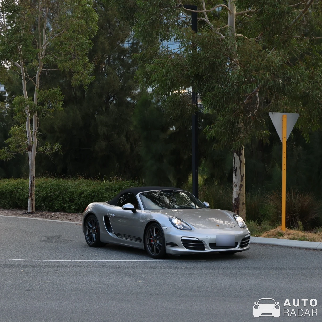 Porsche 981 Boxster S spotted in Midland