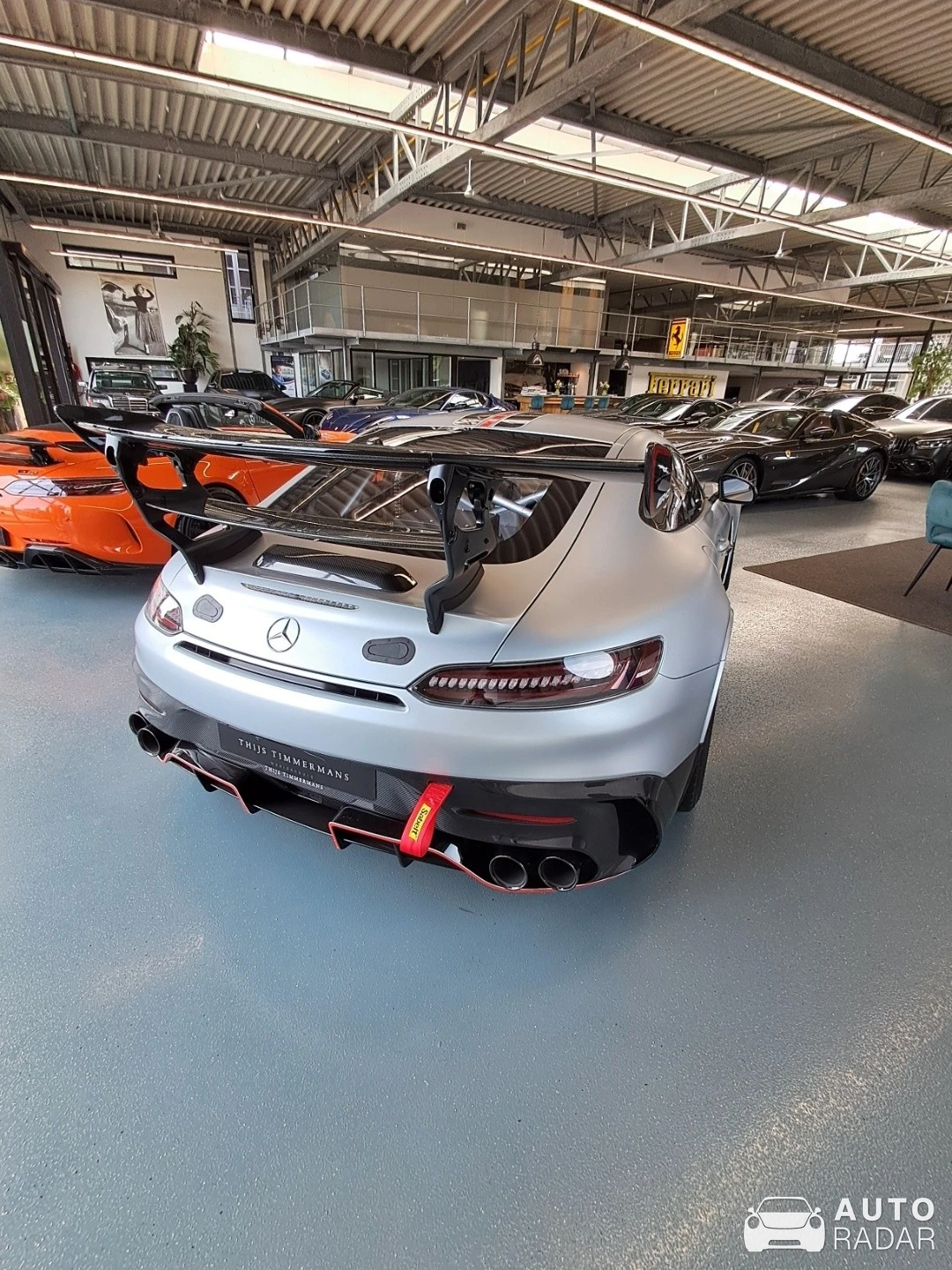 Mercedes-AMG GT Track Series spotted in Waardenburg